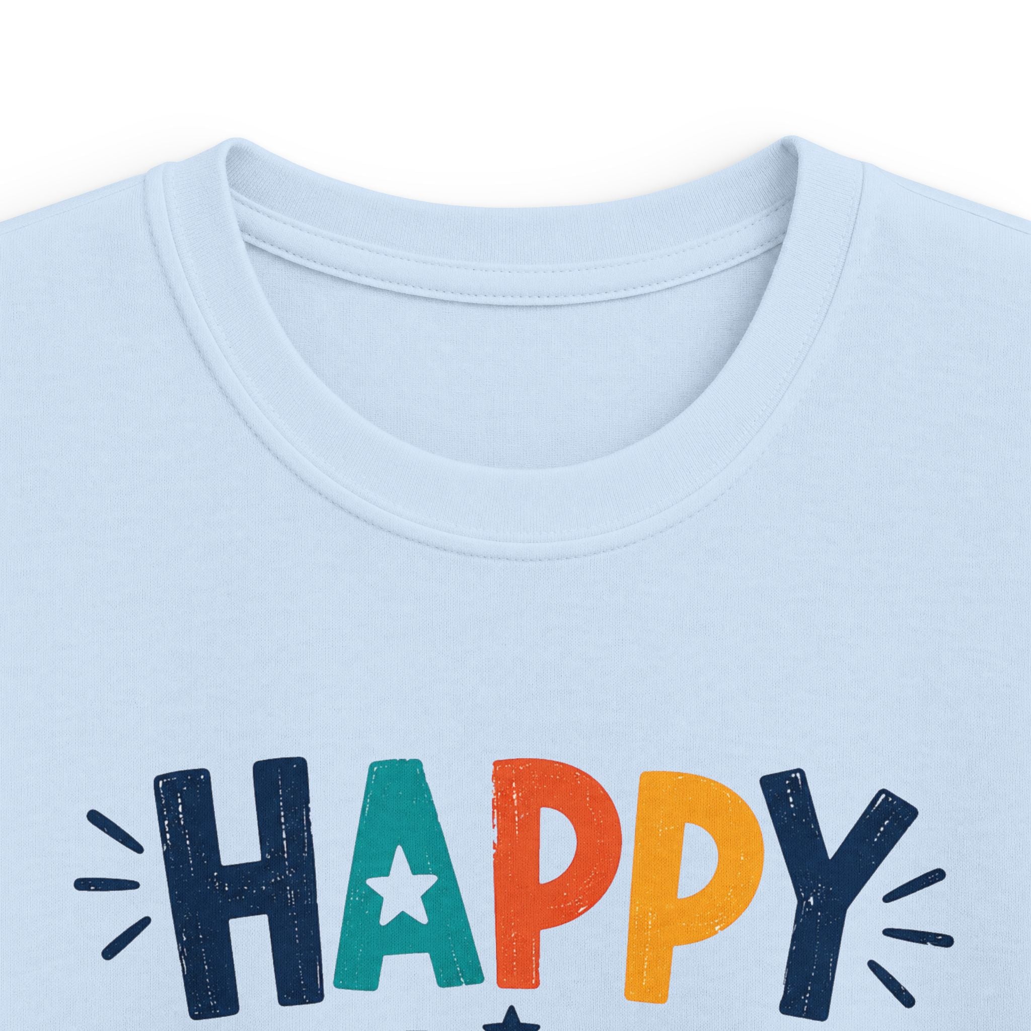 Kids Birthday Tee "Happy Birthday to Me" Colorful Party Shirt