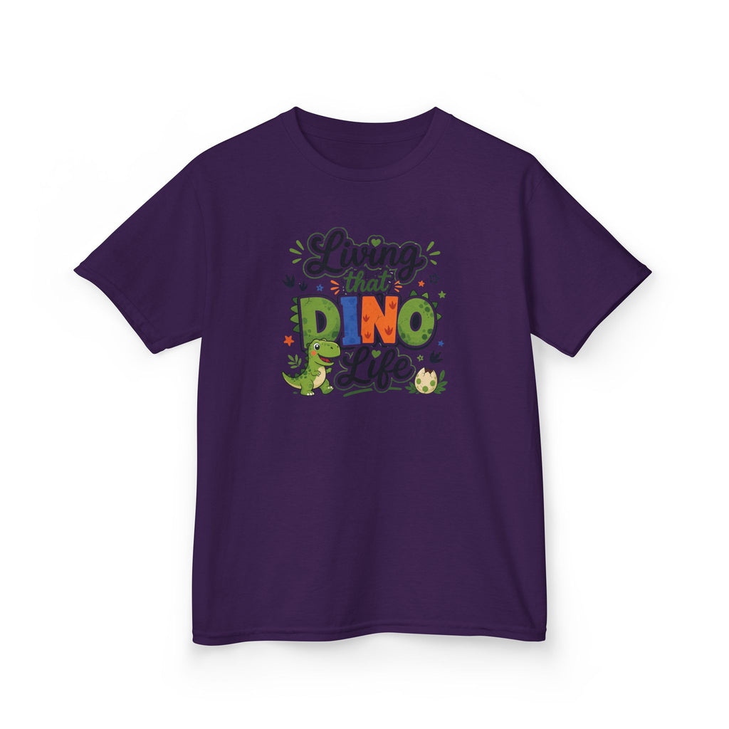 Kids T-Shirt — "Living That DINO Life"