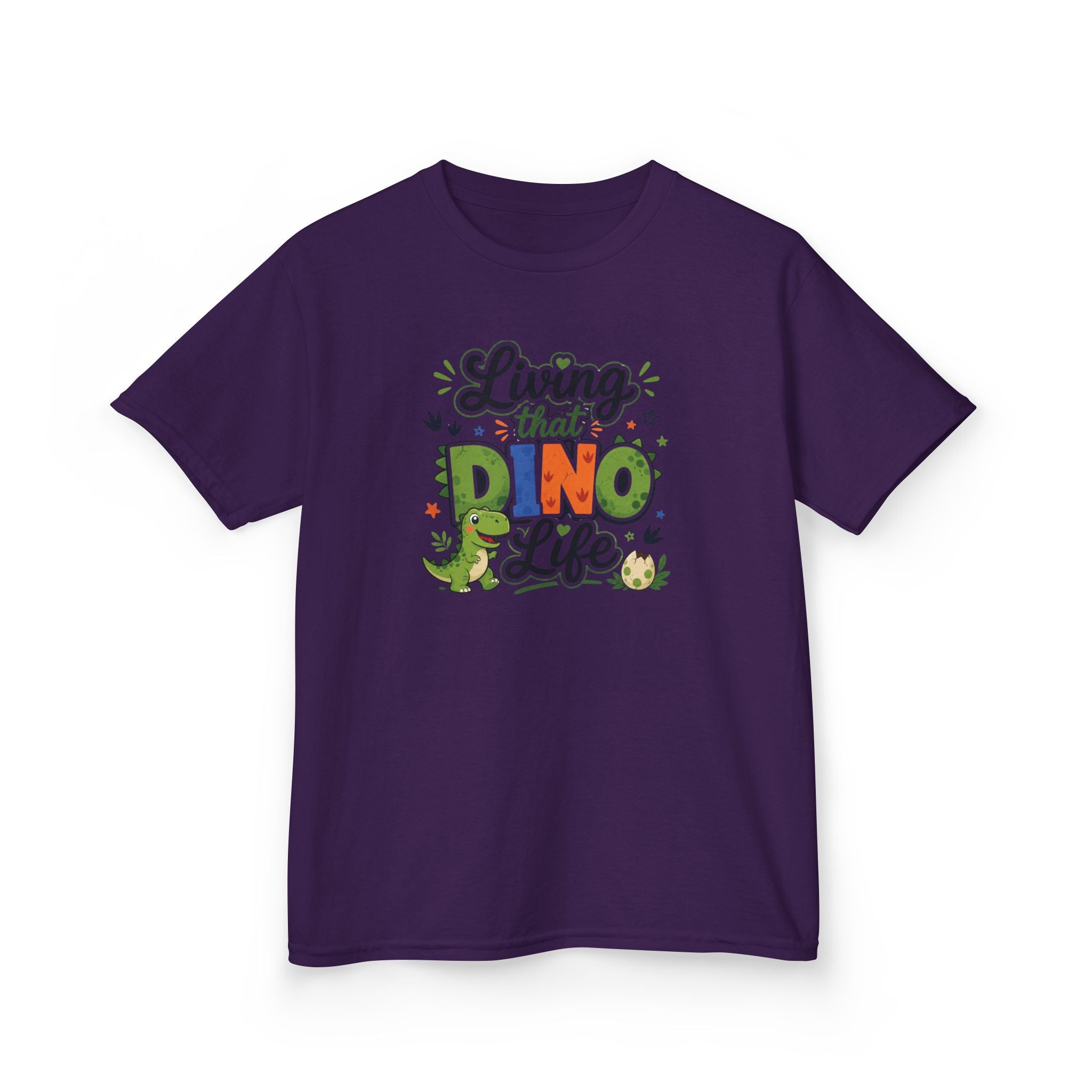 Kids T-Shirt — "Living That DINO Life"