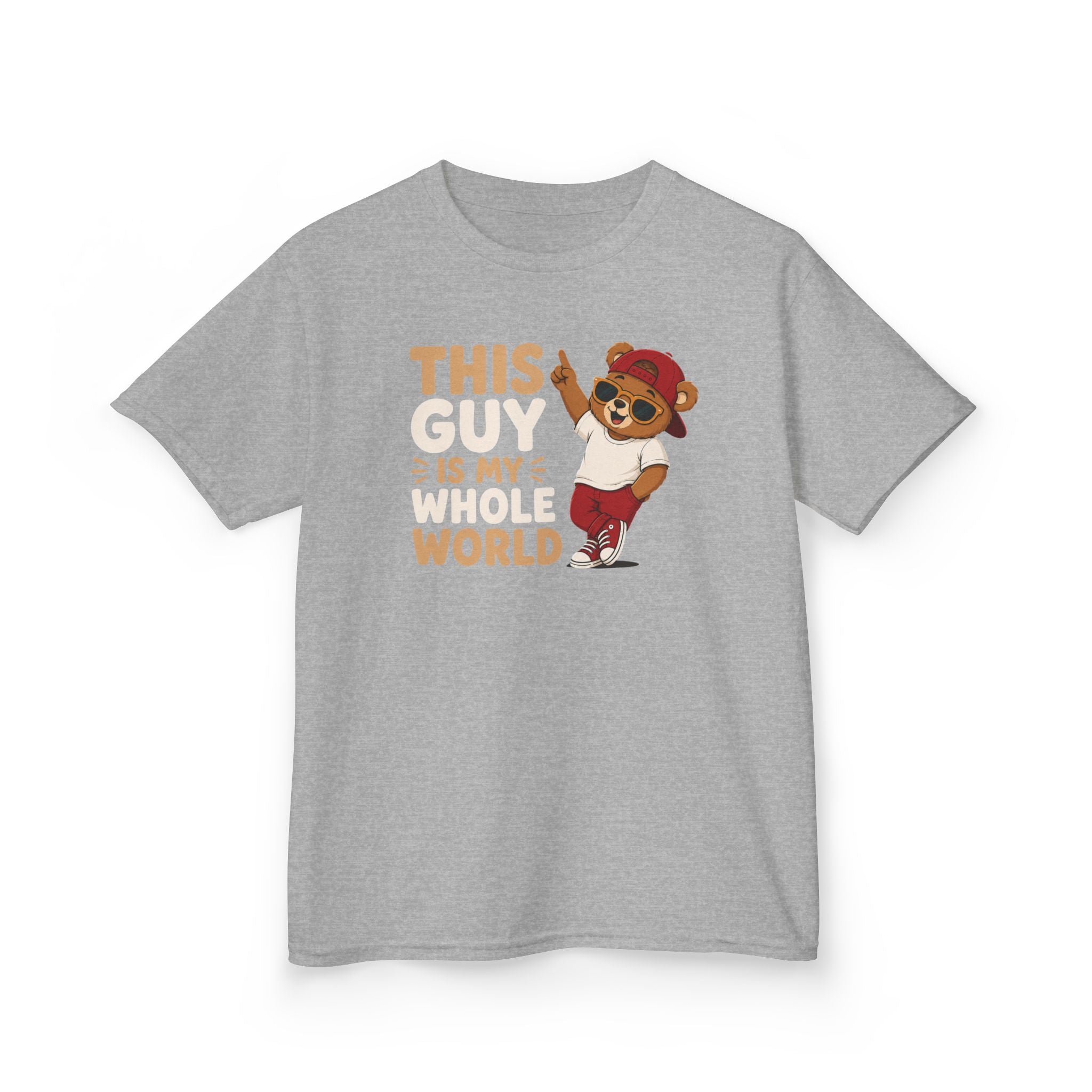 Kids T-Shirt — "THIS GUY IS MY WHOLE WORLD".