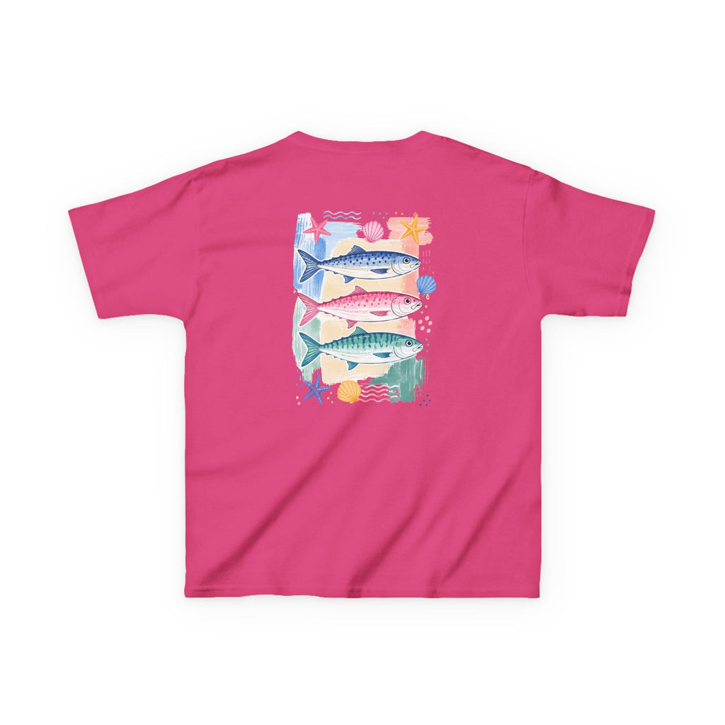 Kids Tee — Colorful Tropical Fish Graphic Shirt for Children