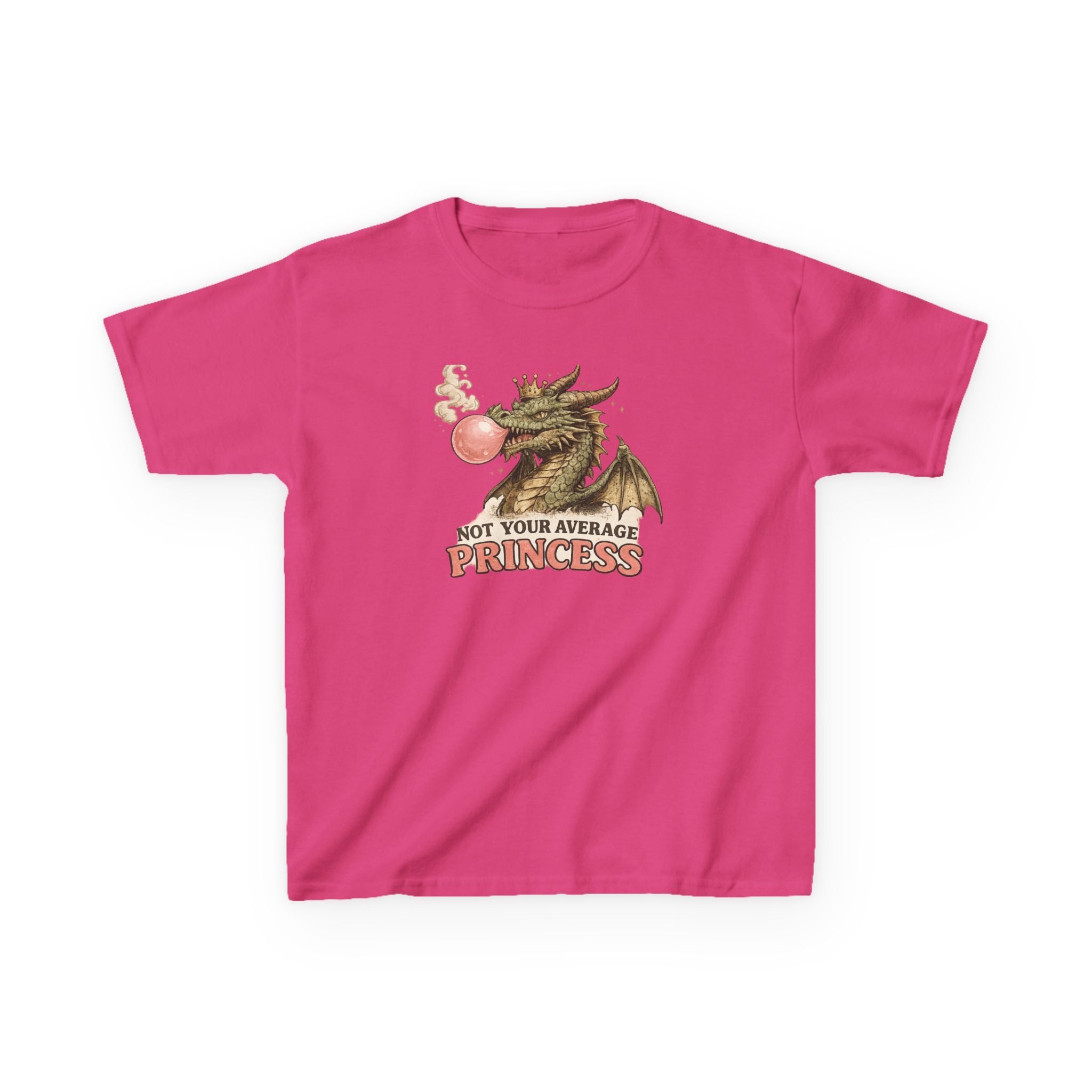 Not Your Average Princess Dragon Kids Graphic Tee