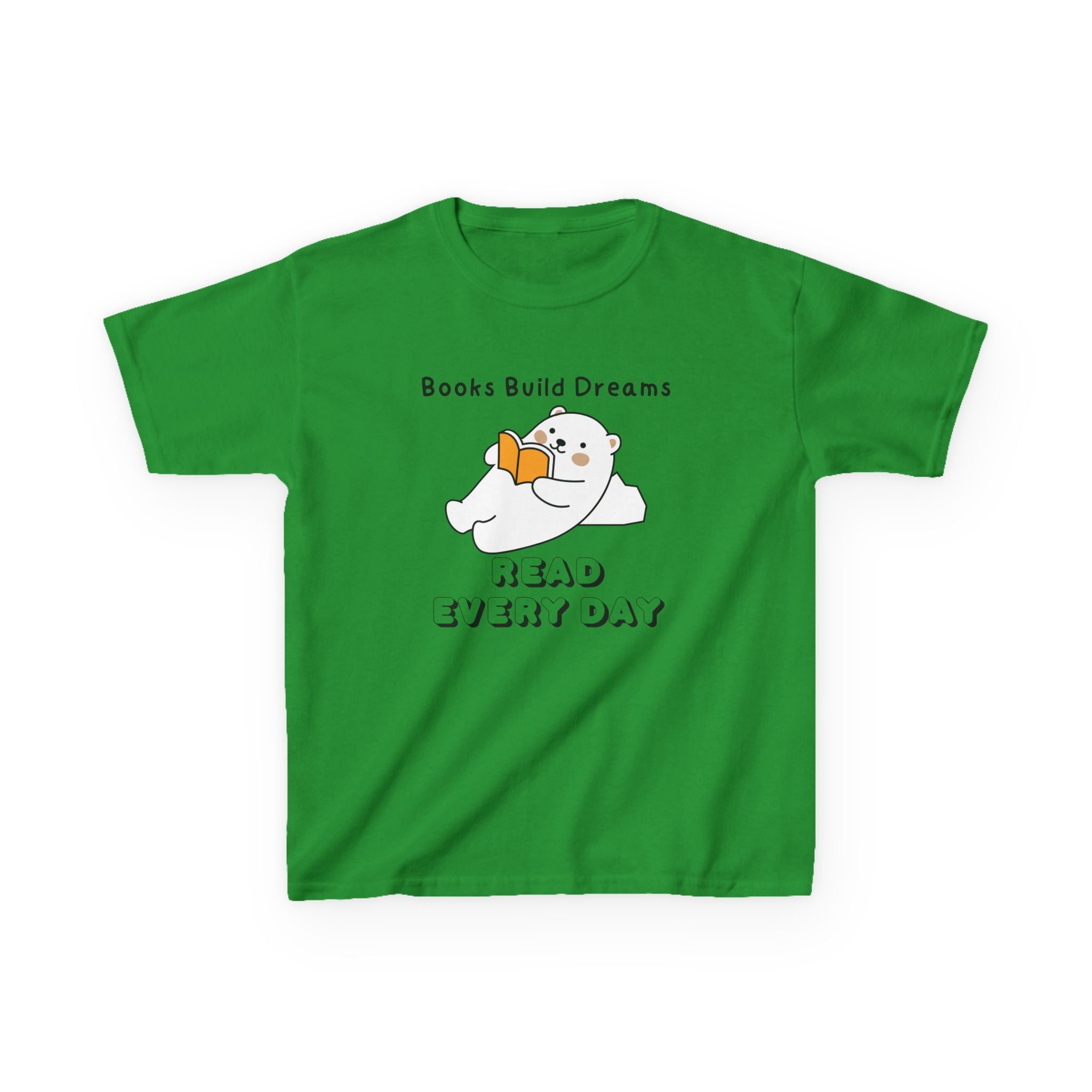 Kids T-Shirt — "Books Build Dreams"
