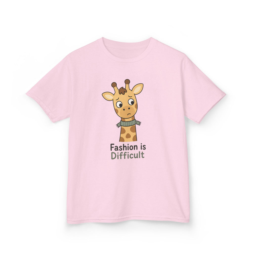 Kids T-Shirt — "Fashion is Difficult"
