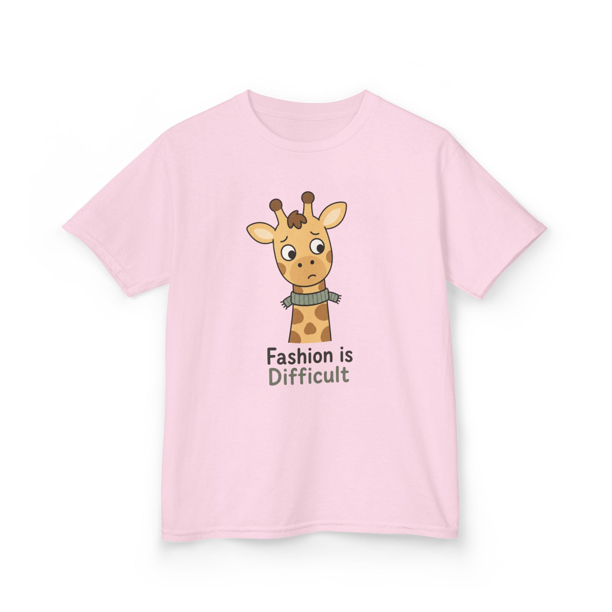 Kids T-Shirt — "Fashion is Difficult"
