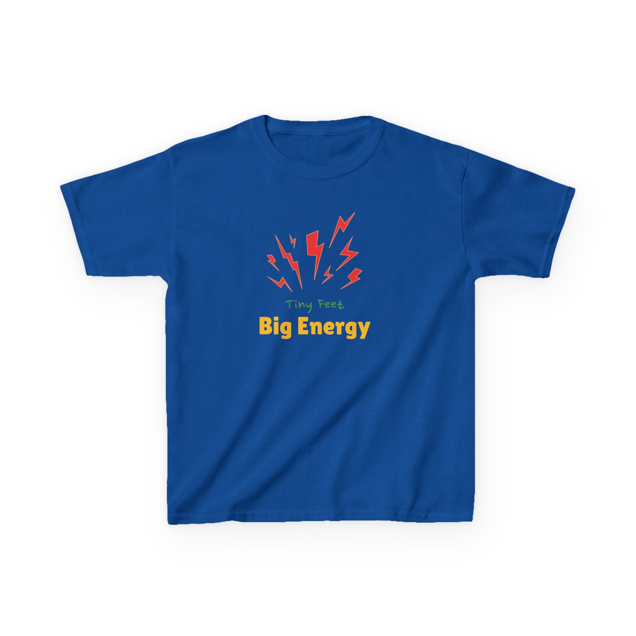 Tiny Feet - Big Energy | Funny Kids Graphic T-Shirt