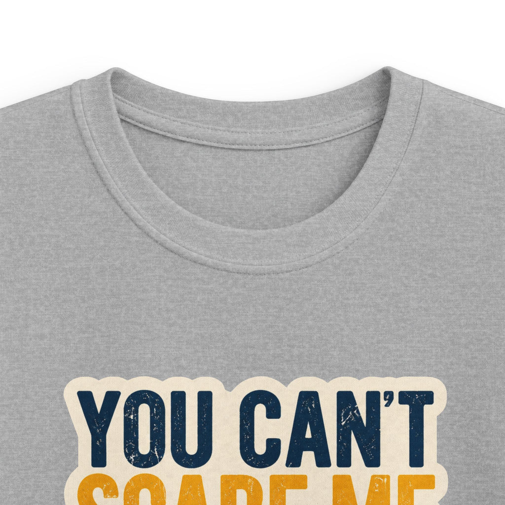 Kids Tee "You Can't Scare Me I Have Big Brother" Funny Sibling T-Shirt