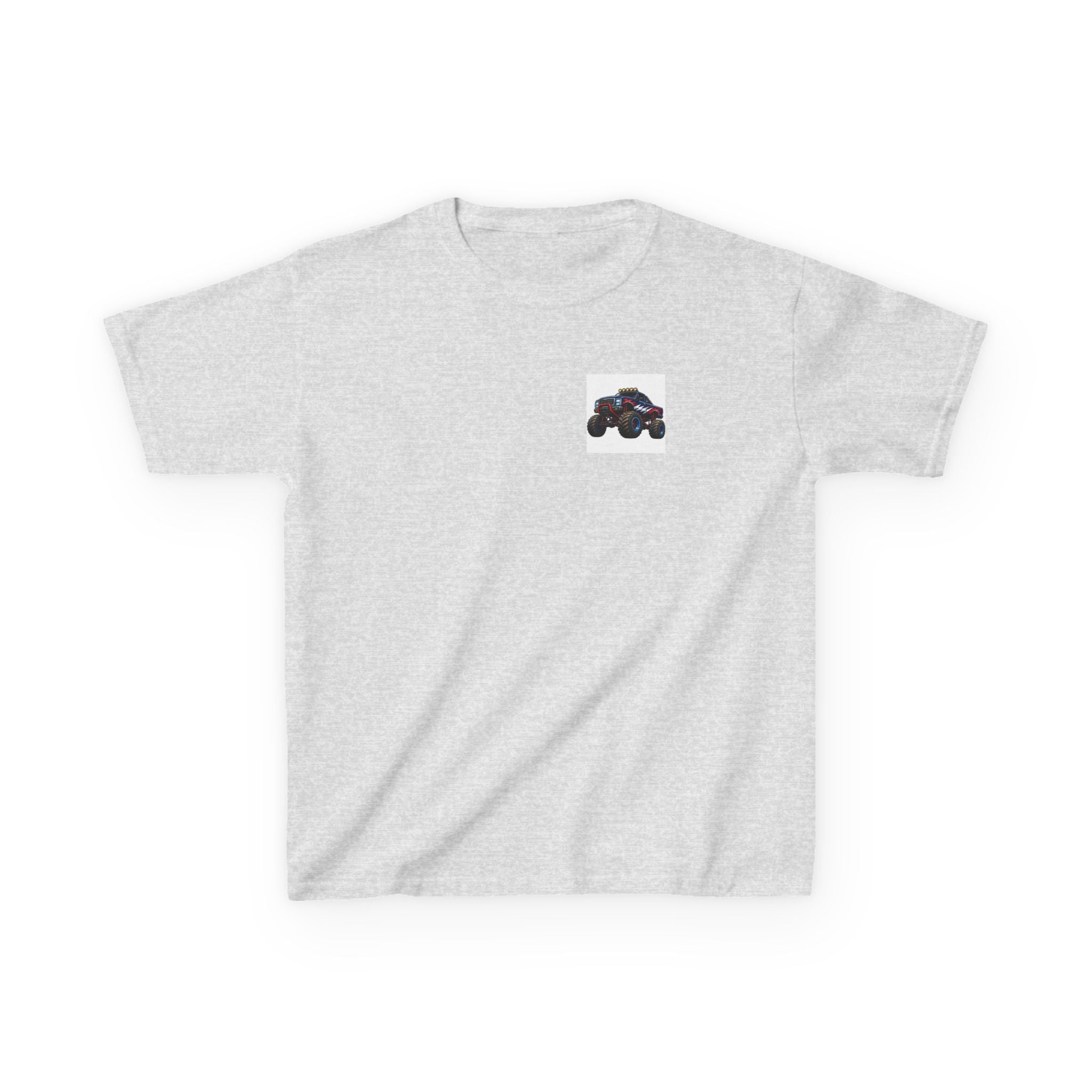 "Just A Boy Who Loves Monster Truck" Graphic kids Birthday T-Shirt Design