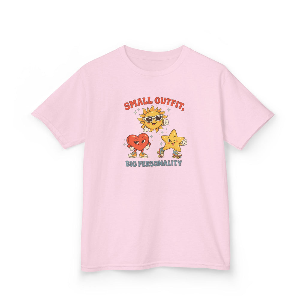 Small Outfit, Big Personality Retro Kids Tee