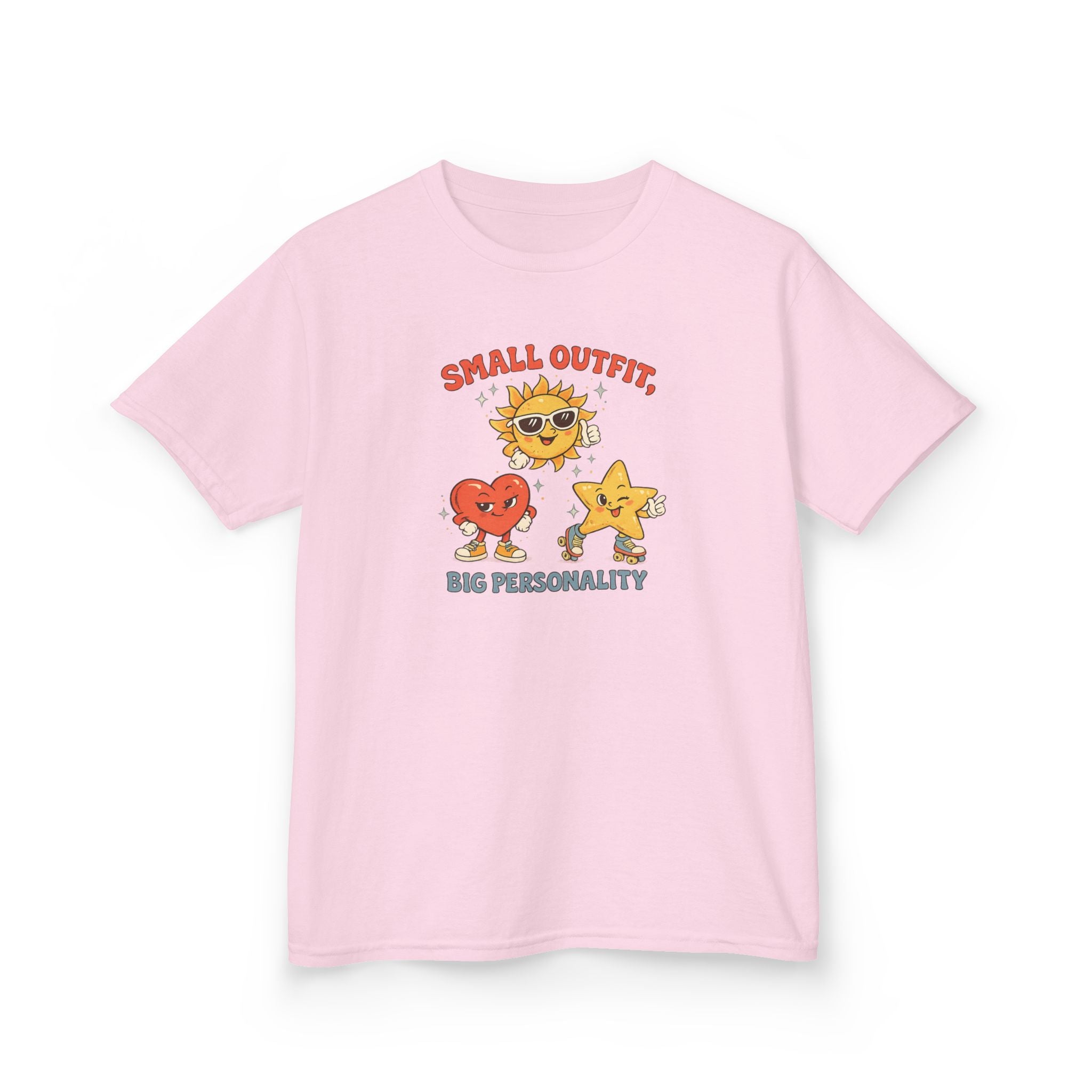 Small Outfit, Big Personality Retro Kids Tee