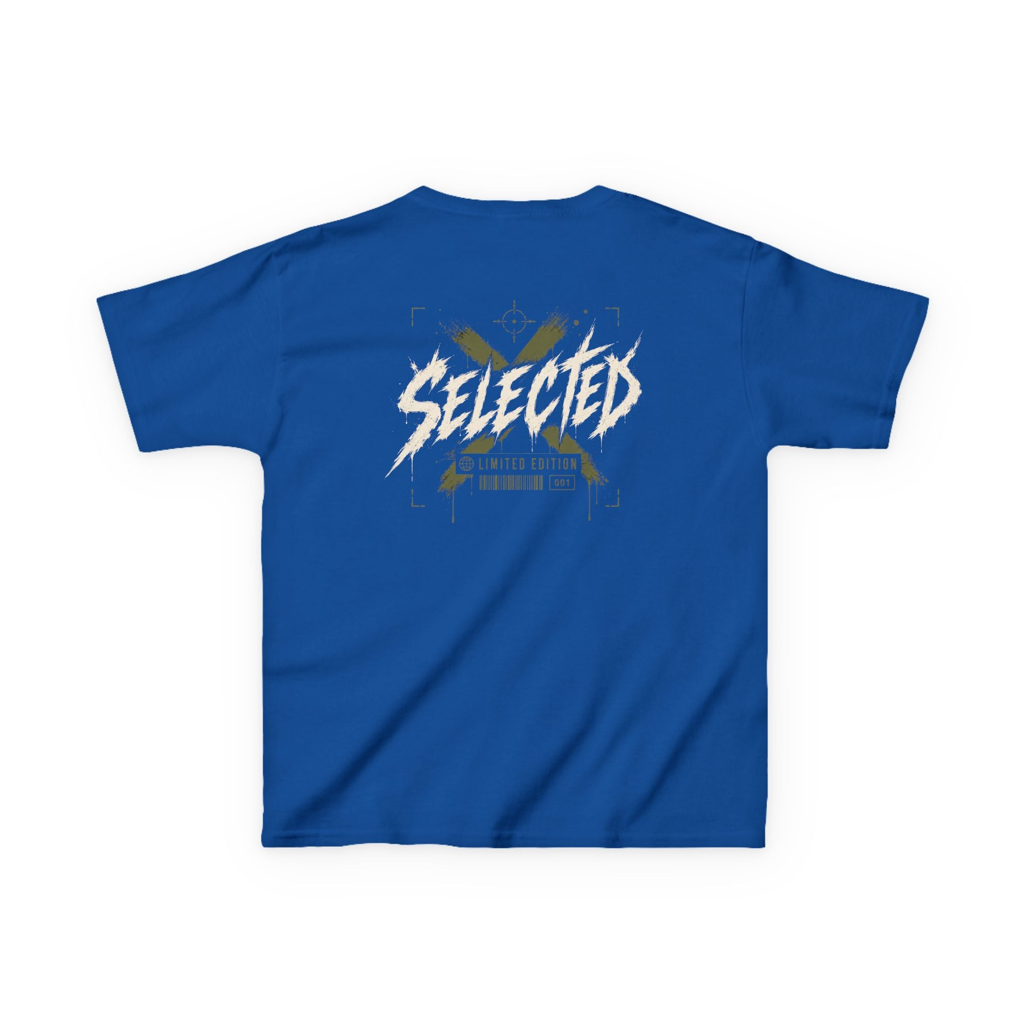 Selected Graphic Kids Tee Streetwear Logo T‑Shirt for Boys & Girls