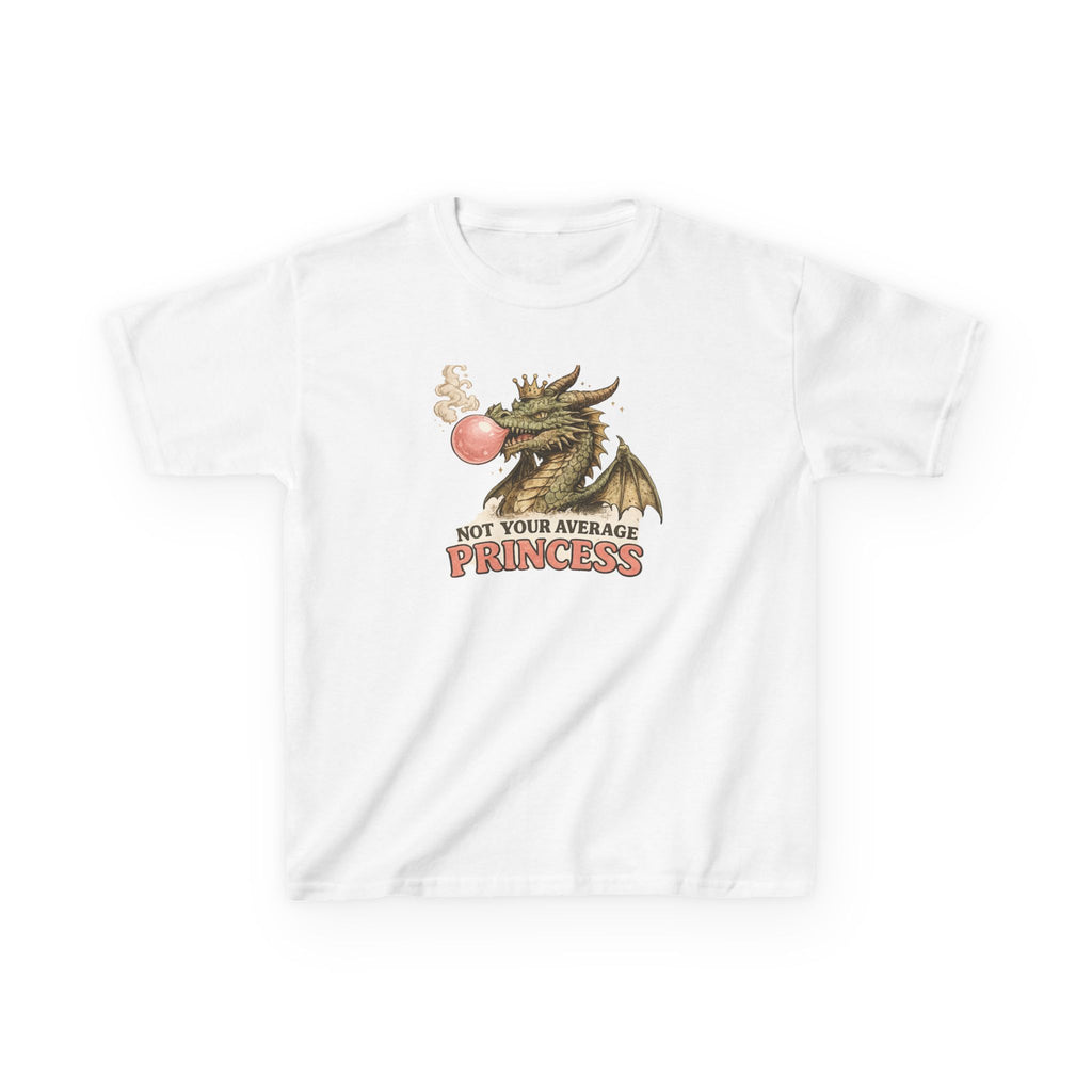 Not Your Average Princess Dragon Kids Graphic Tee