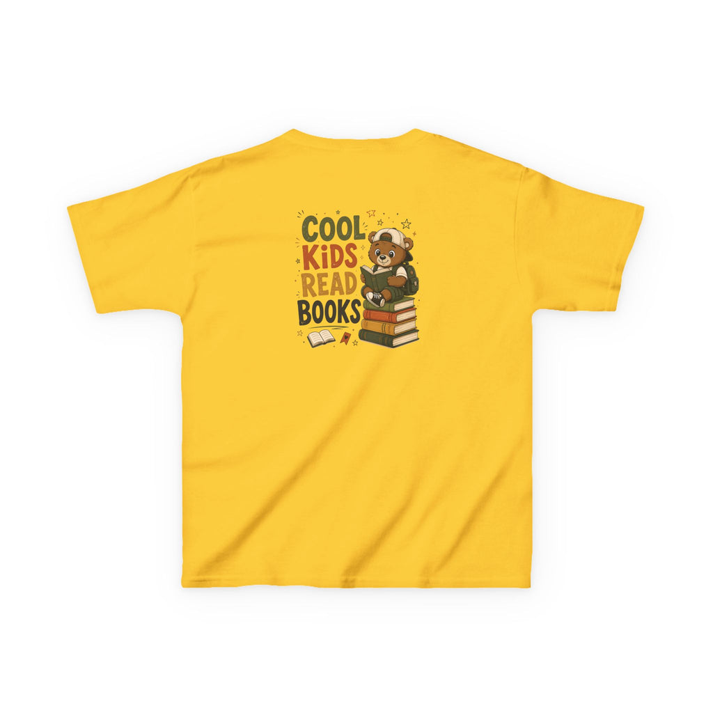 Kids Funny T-Shirt — "Cool Kids Read Books"