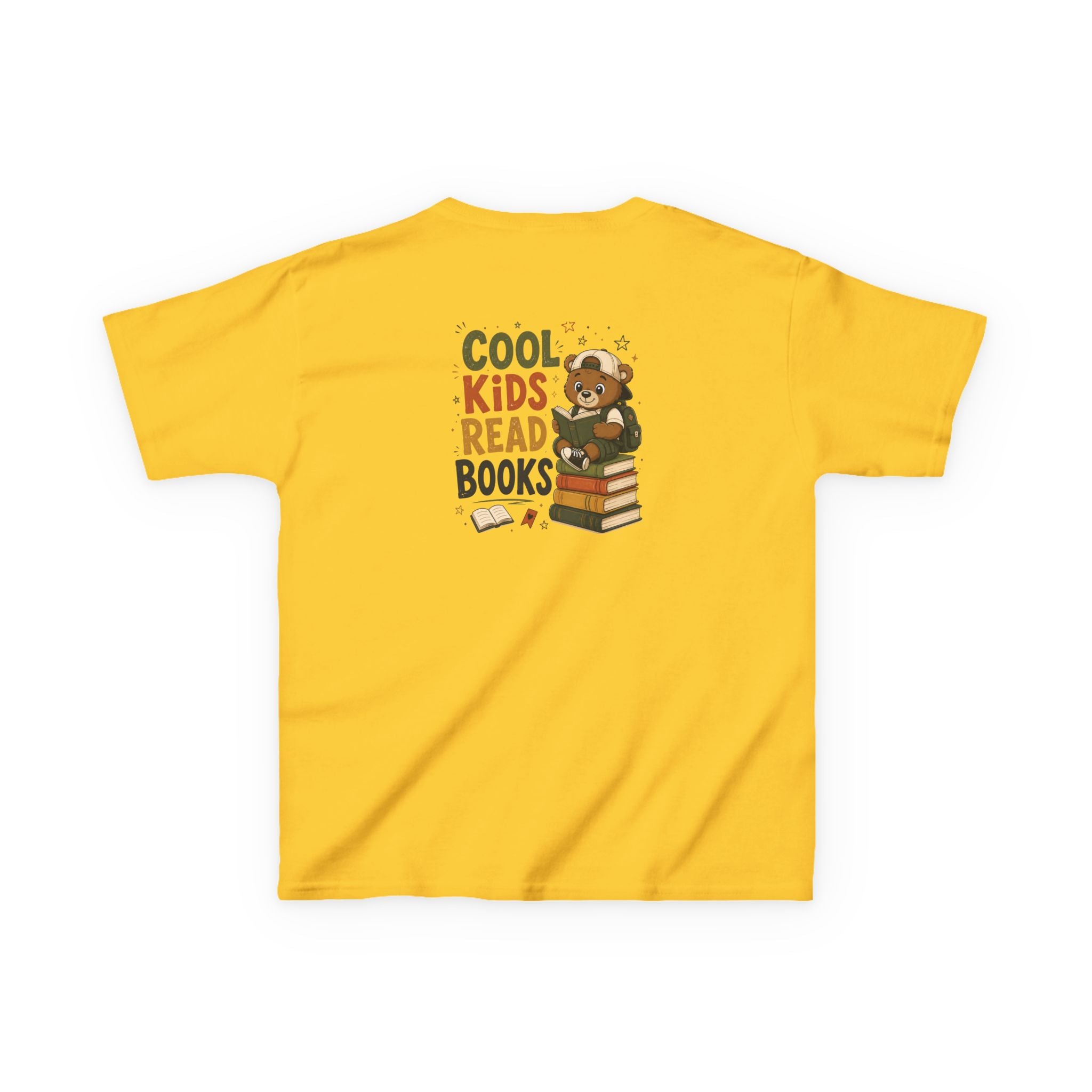 Kids Funny T-Shirt — "Cool Kids Read Books"