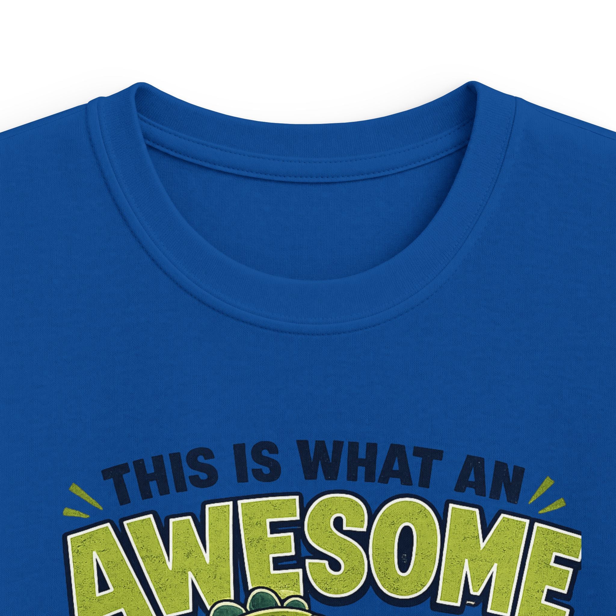 Kids Tee "This Is What An Awesome 4 Year Old Looks Like" Birthday Shirt