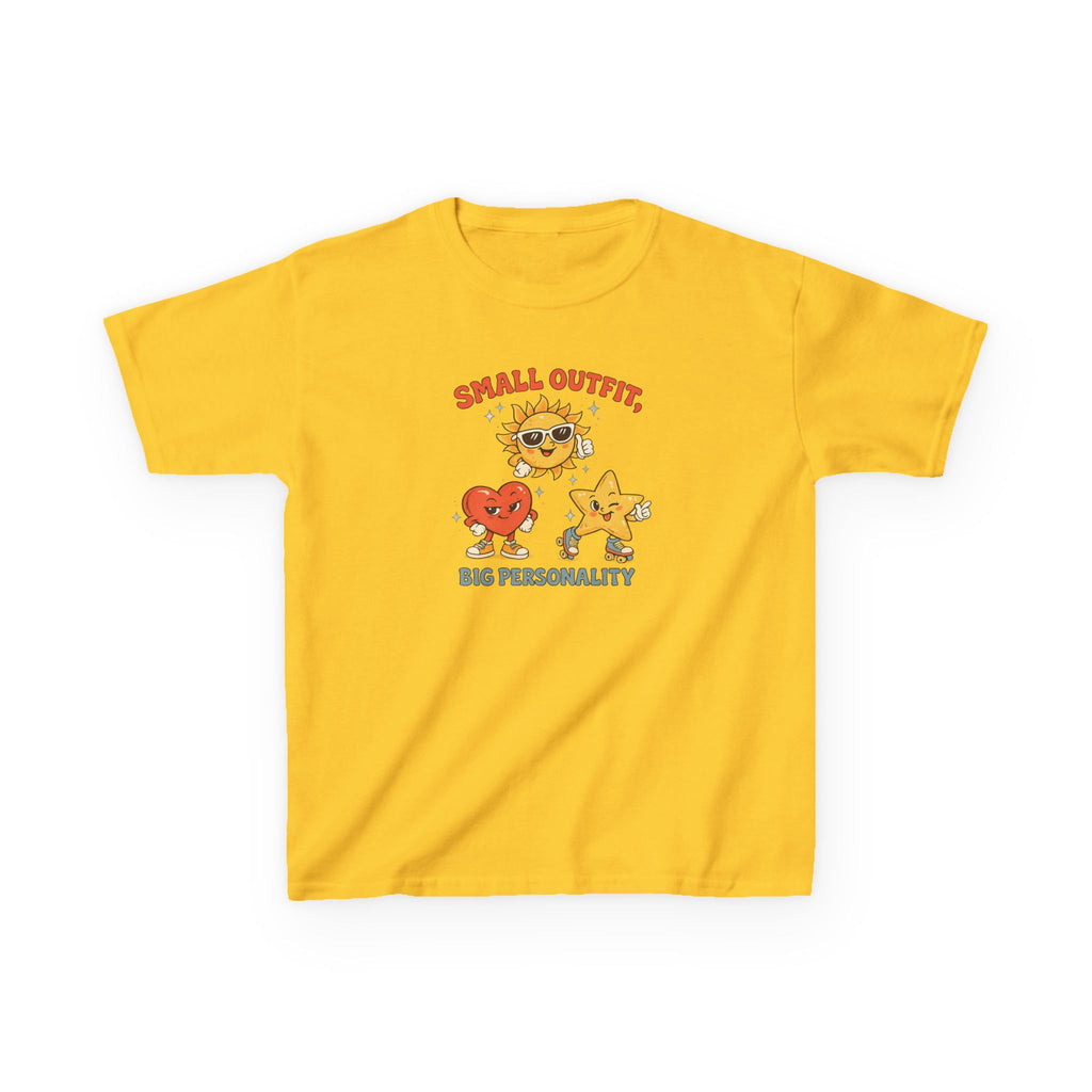 Small Outfit, Big Personality Retro Kids Tee