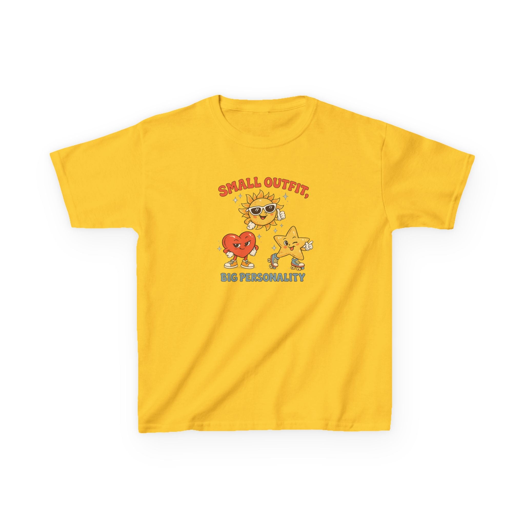 Small Outfit, Big Personality Retro Kids Tee