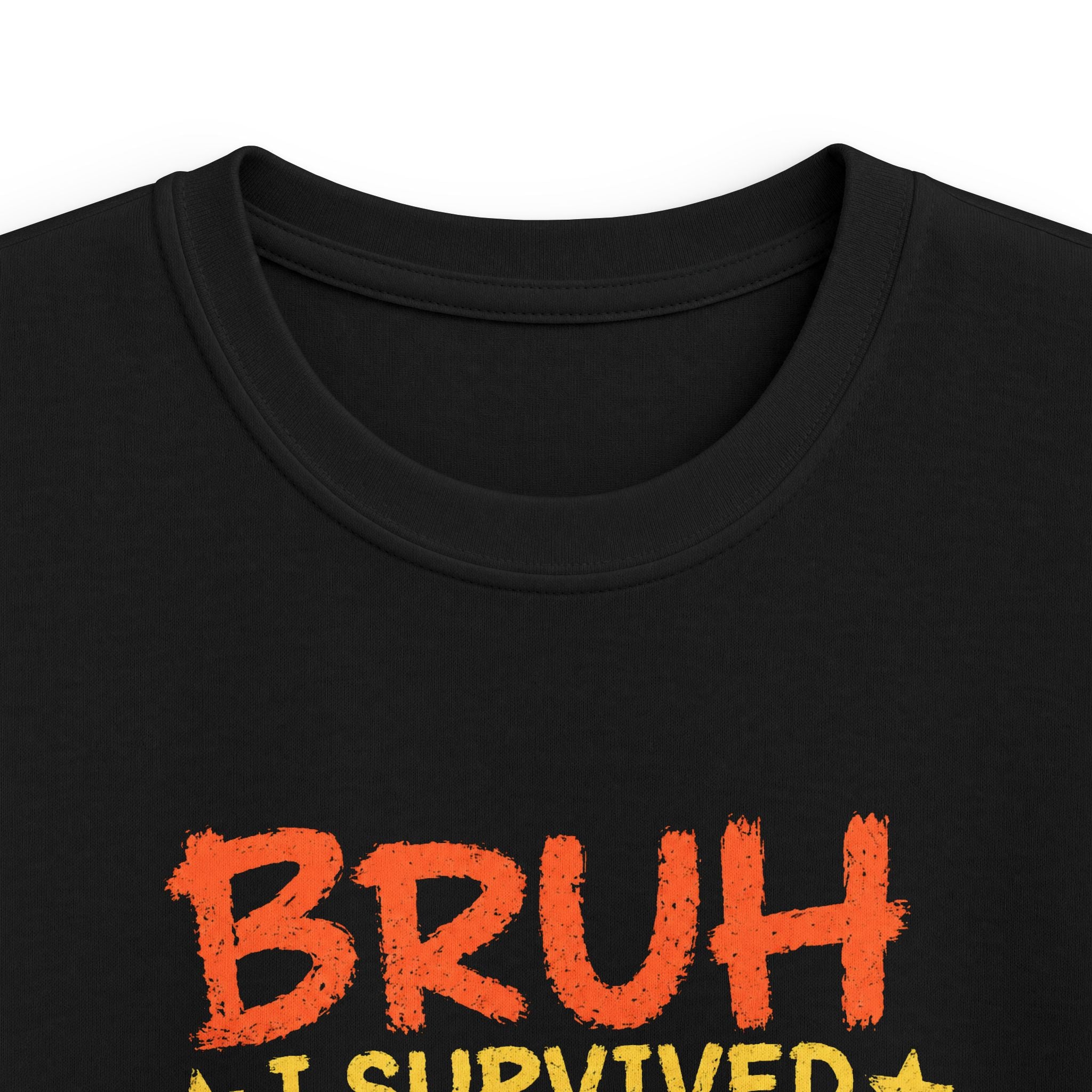 “Bruh I Survived 6/7 I’m 8” Funny Birthday Tee for Boys