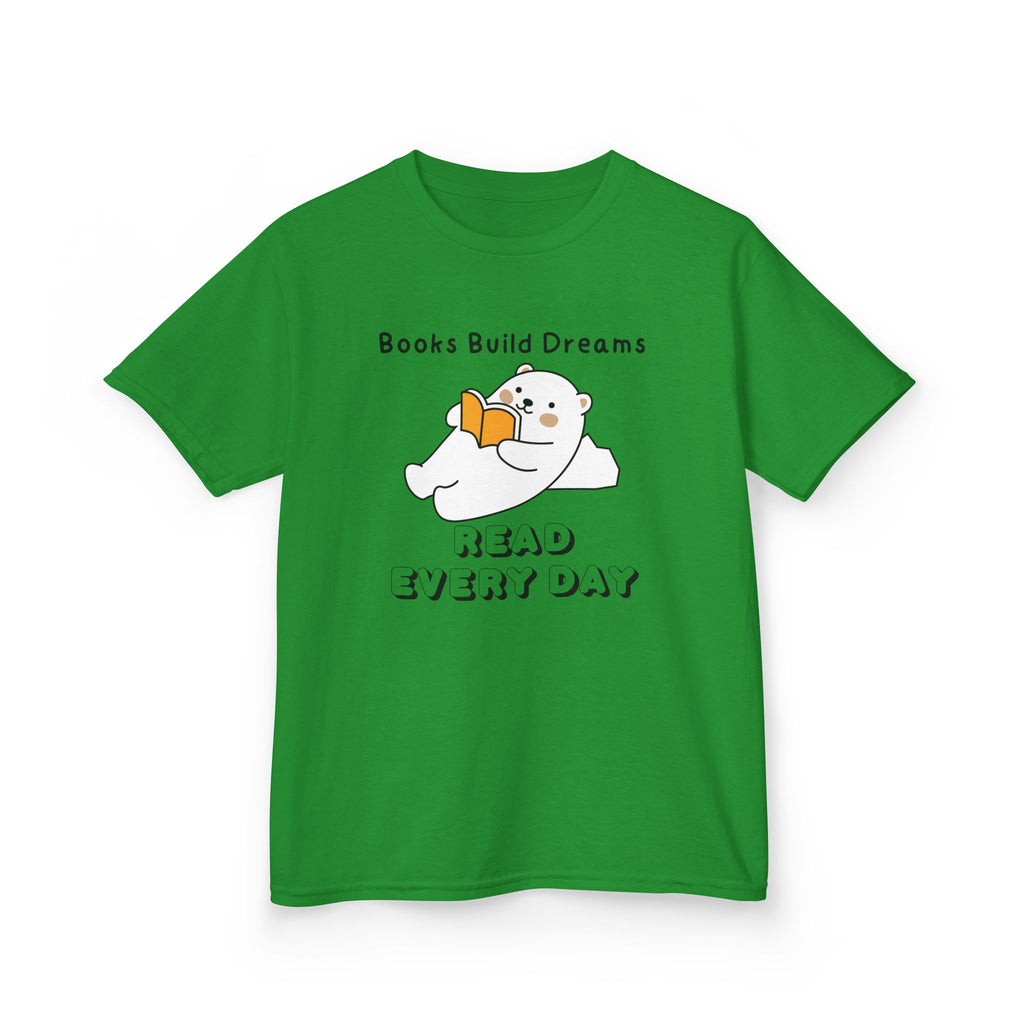 Kids T-Shirt — "Books Build Dreams"