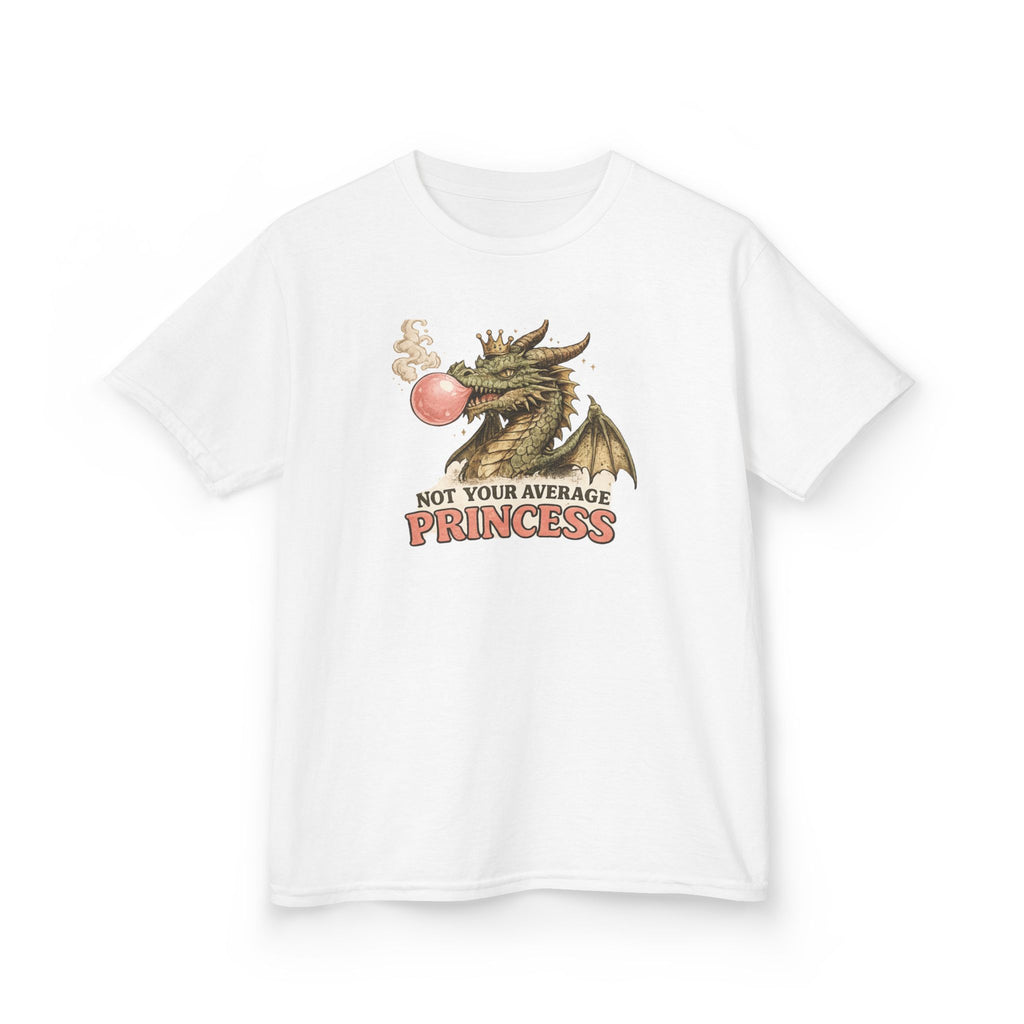 Not Your Average Princess Dragon Kids Graphic Tee