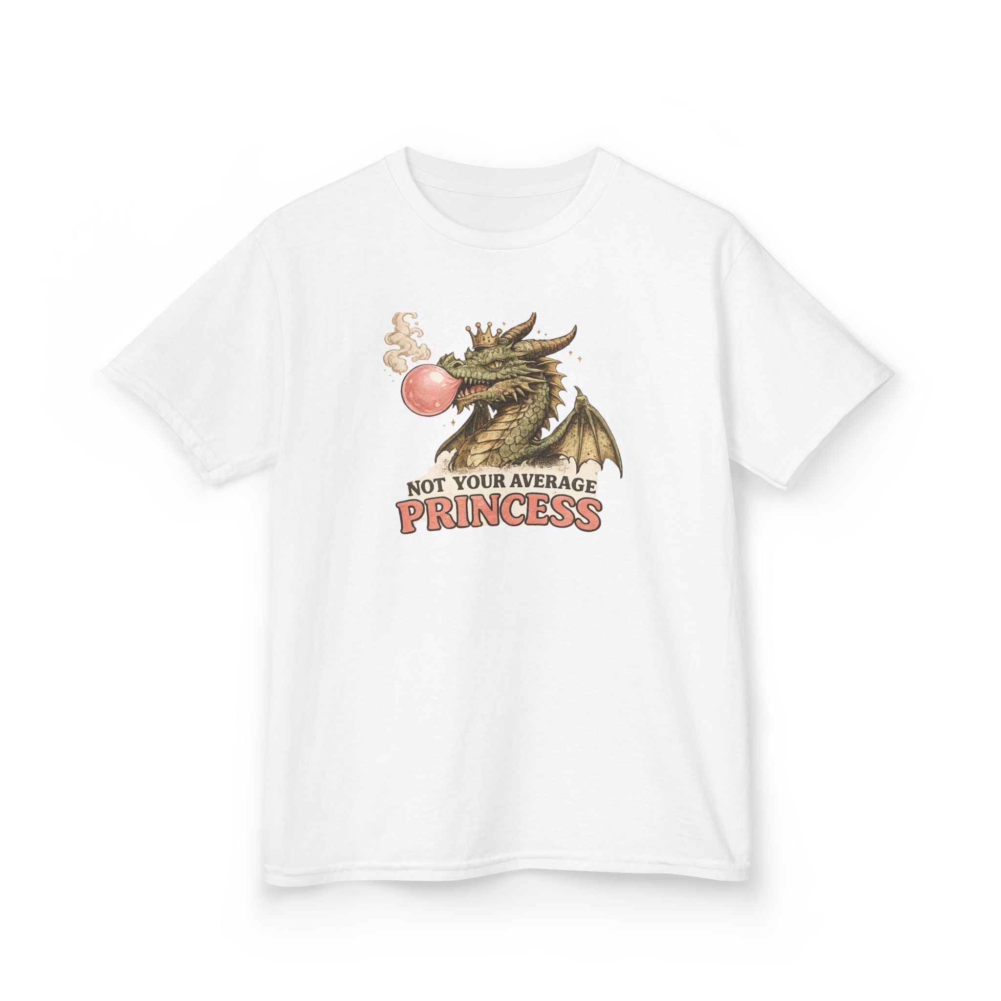 Not Your Average Princess Dragon Kids Graphic Tee