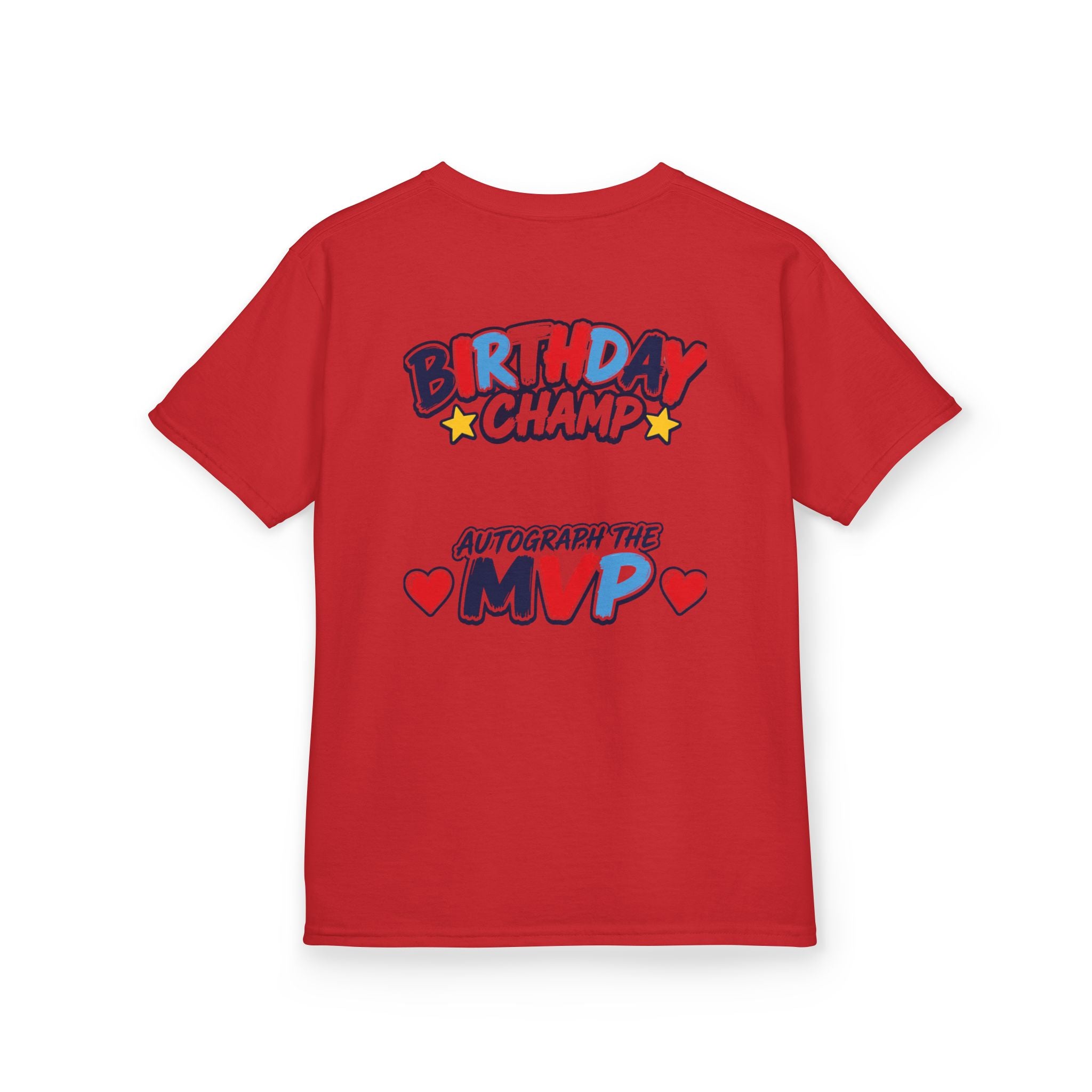 "Birthday Champ" Graphic kids Birthday T-Shirt Design