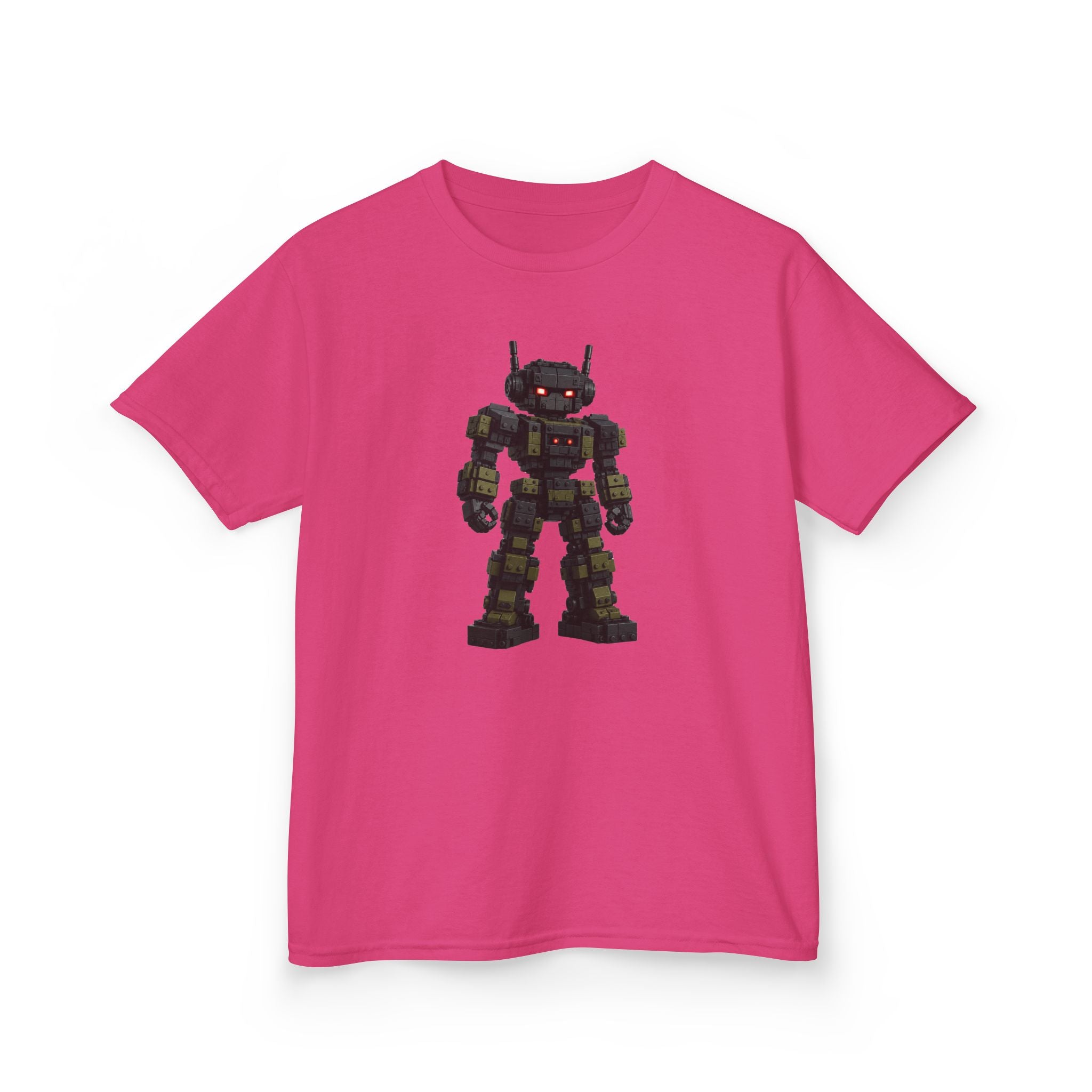 "Dark Steel Warrior" Boys Graphic Gamer T-Shirt Design