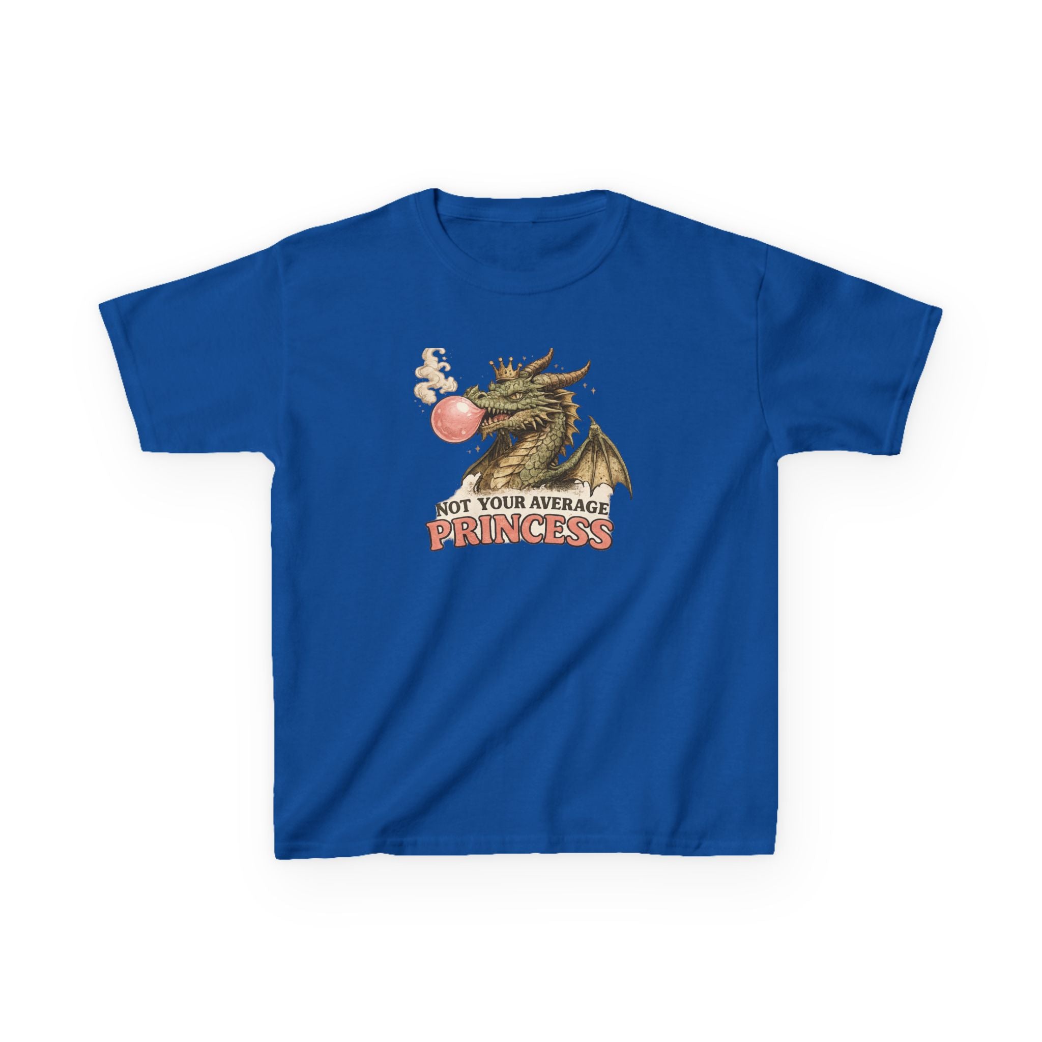 Not Your Average Princess Dragon Kids Graphic Tee