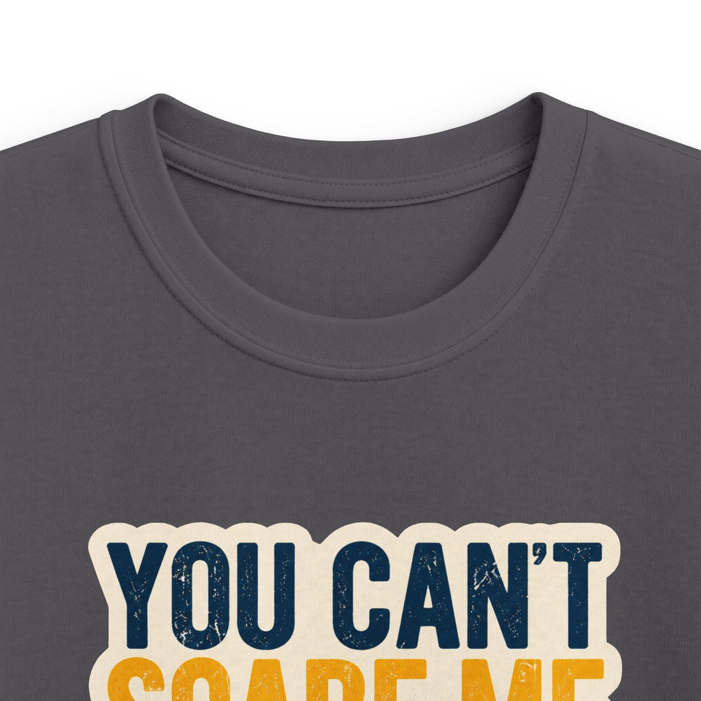 Kids Tee "You Can't Scare Me I Have Big Brother" Funny Sibling T-Shirt