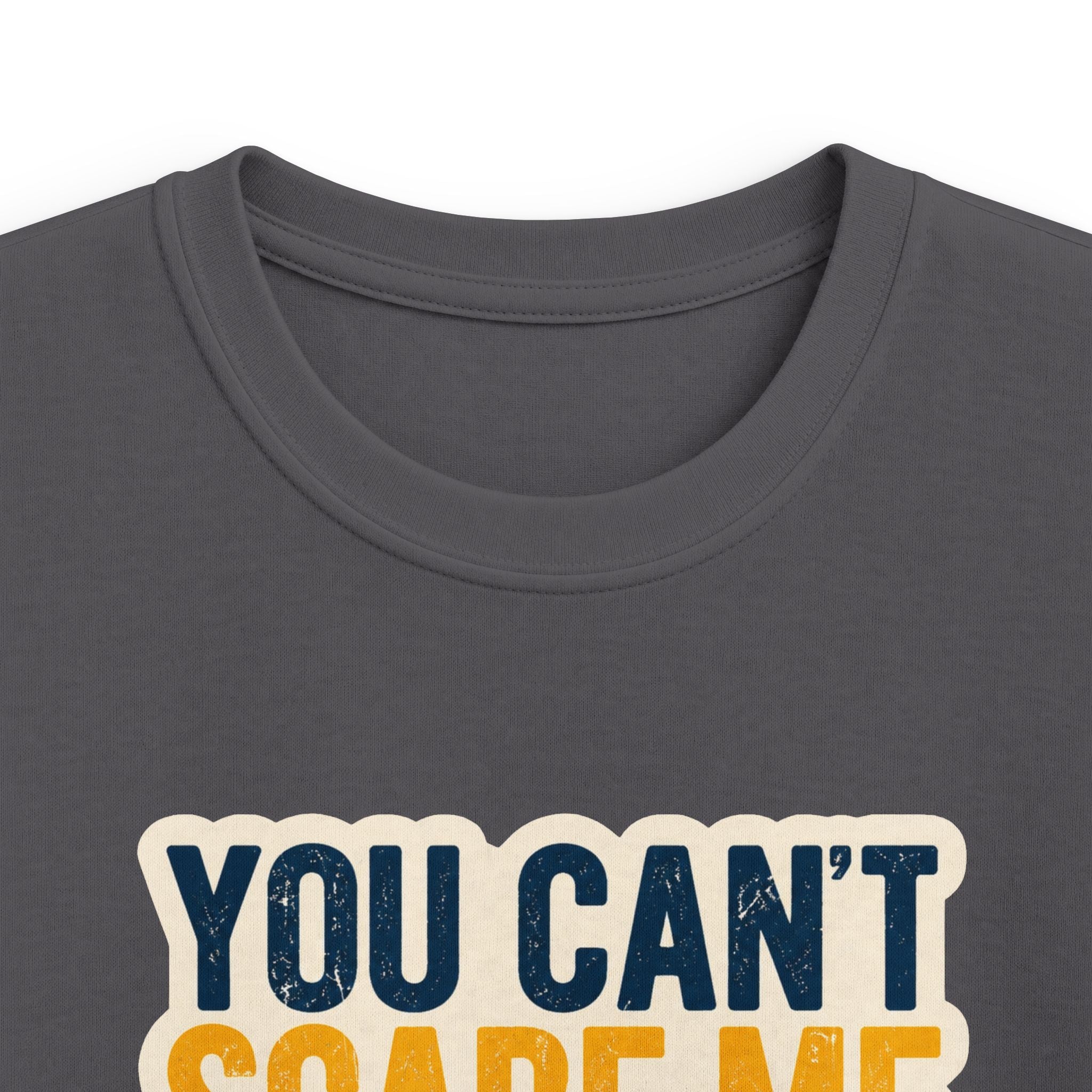 Kids Tee "You Can't Scare Me I Have Big Brother" Funny Sibling T-Shirt
