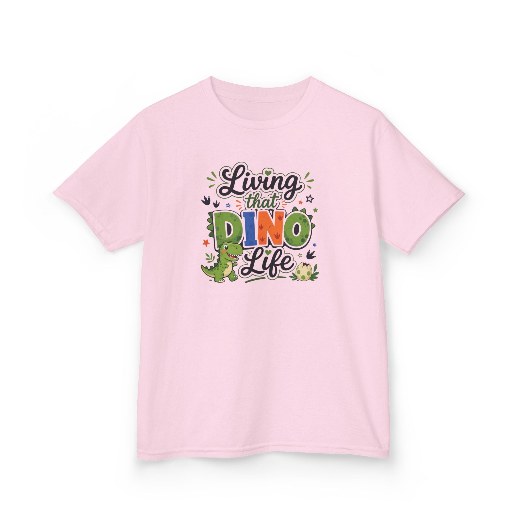 Kids T-Shirt — "Living That DINO Life"