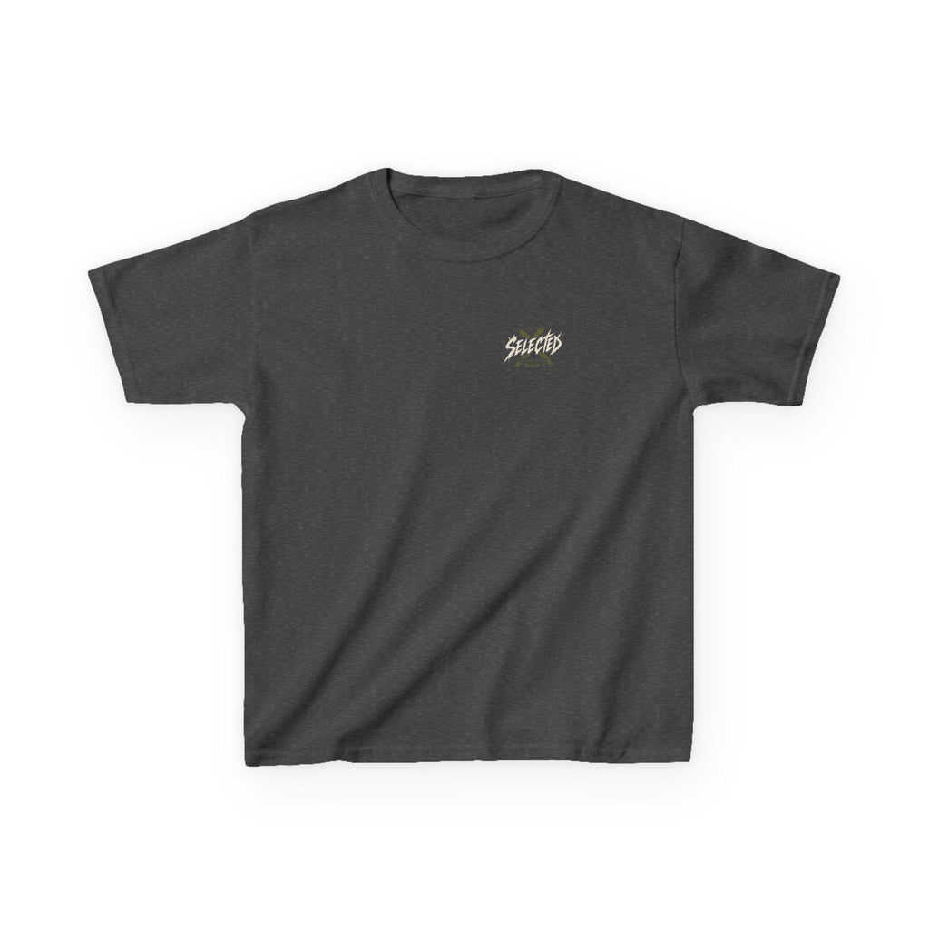 Selected Graphic Kids Tee Streetwear Logo T‑Shirt for Boys & Girls