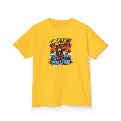 Chapter 7 Begins | Kids Birthday Graphic T-Shirt