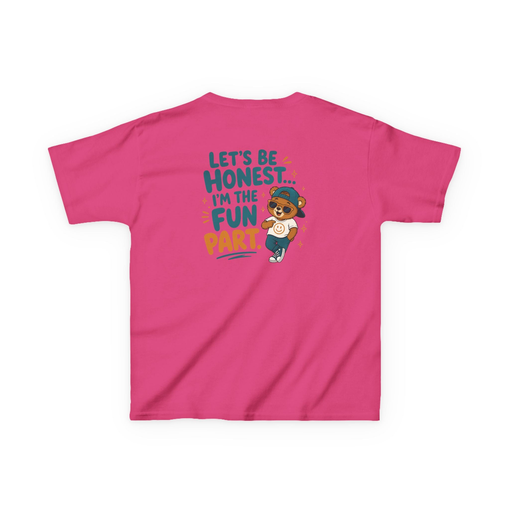 Kids Funny T-Shirt — "Let's Be Honest... I'm the Fun Part".