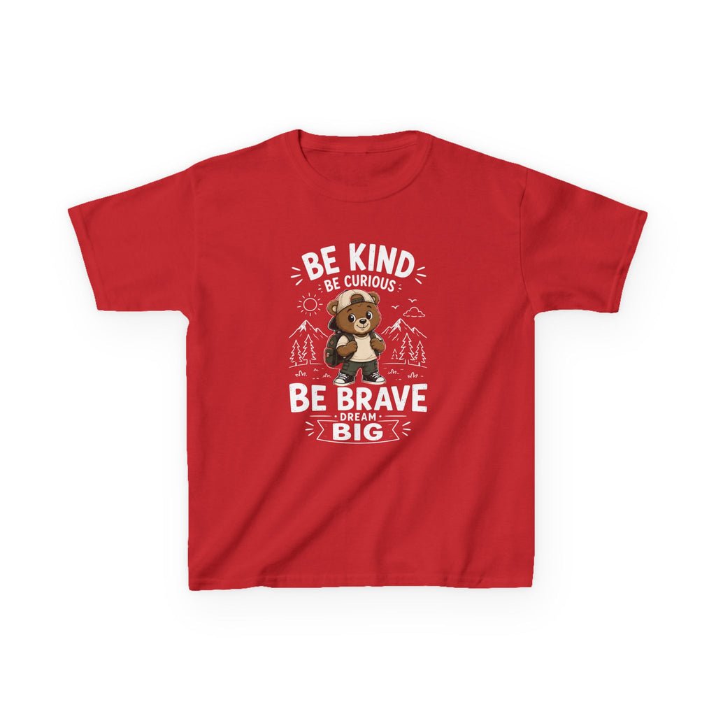 Kids T-Shirt — "Be Kind Be Brave"