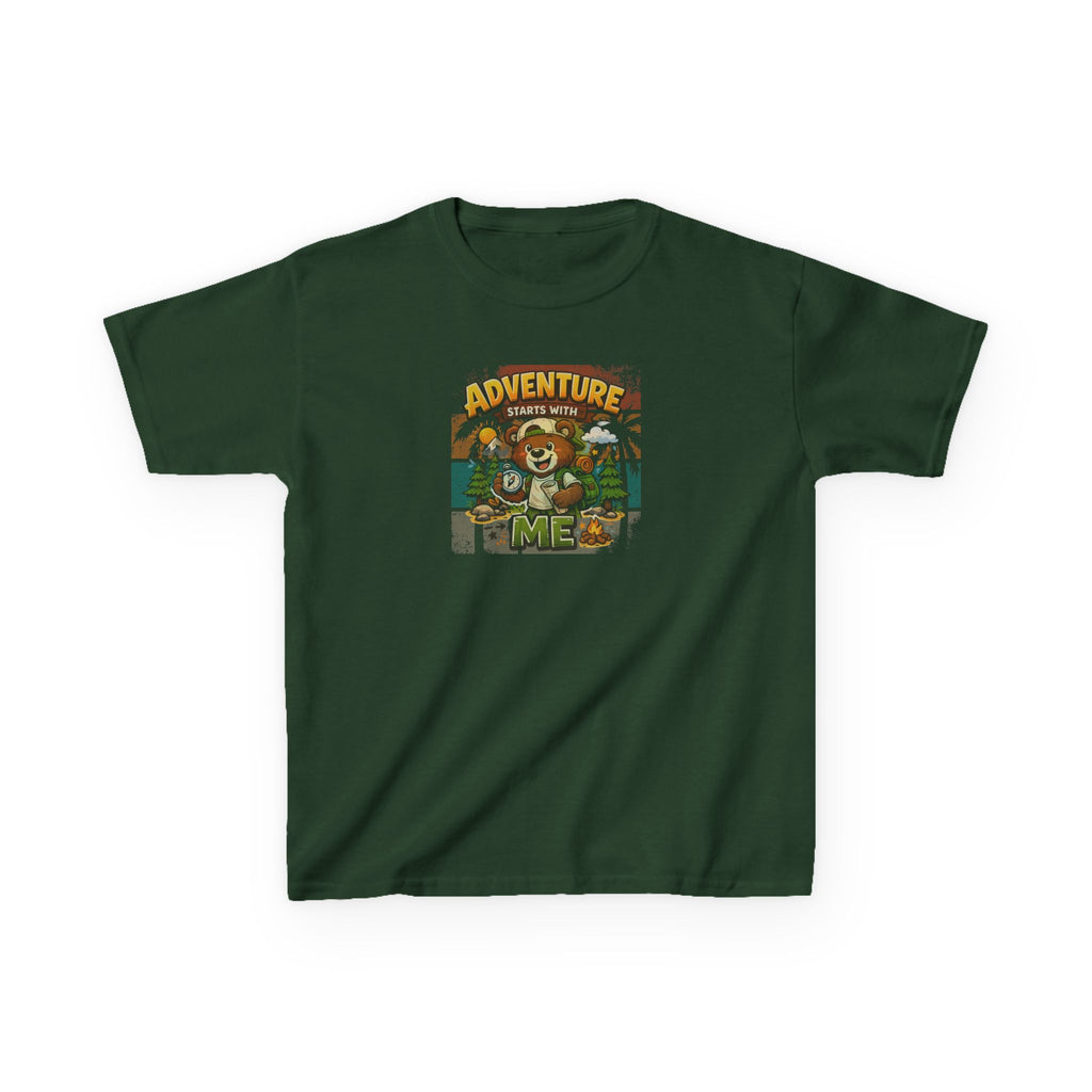 Kids T-Shirt — "Adventure Starts With ME".