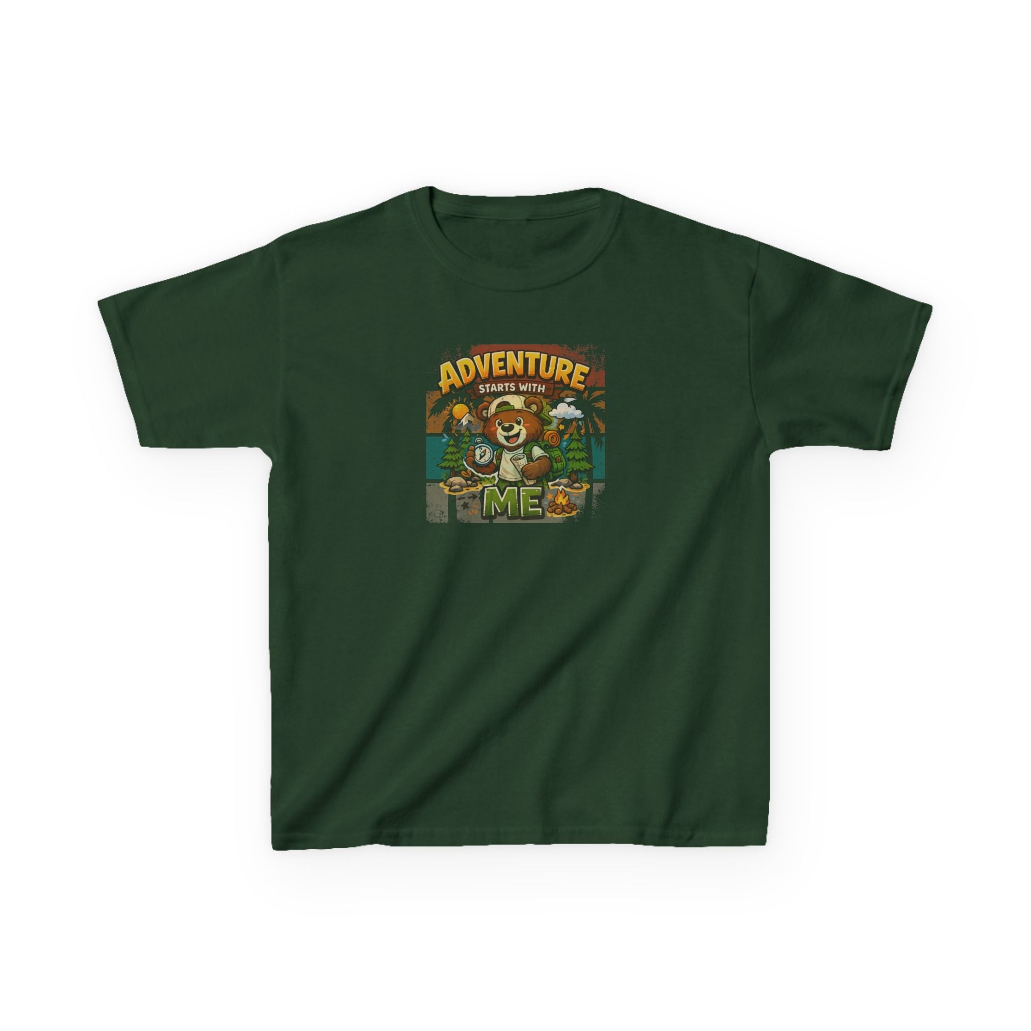 Kids T-Shirt — "Adventure Starts With ME".