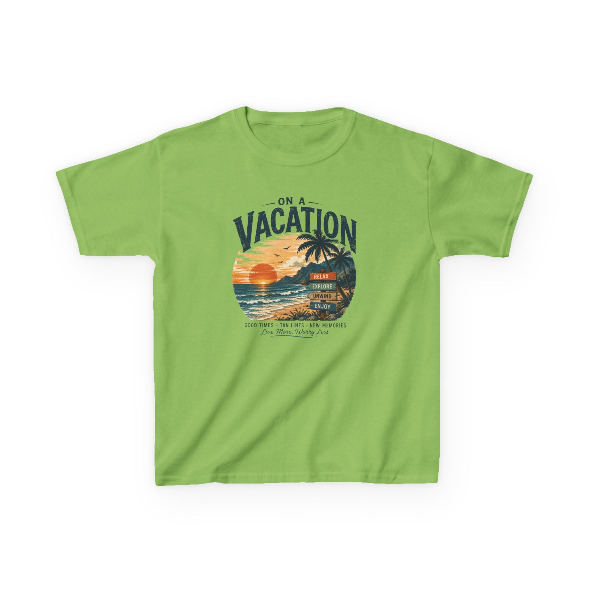 Kids T-Shirt — "Vacation".