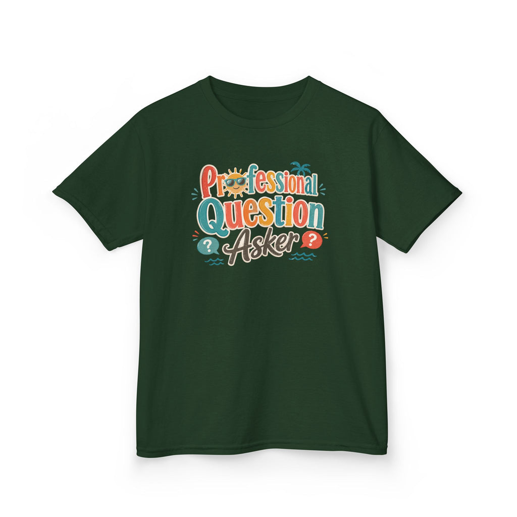 Kids Funny T-Shirt — "Professional QUESTION Asker"