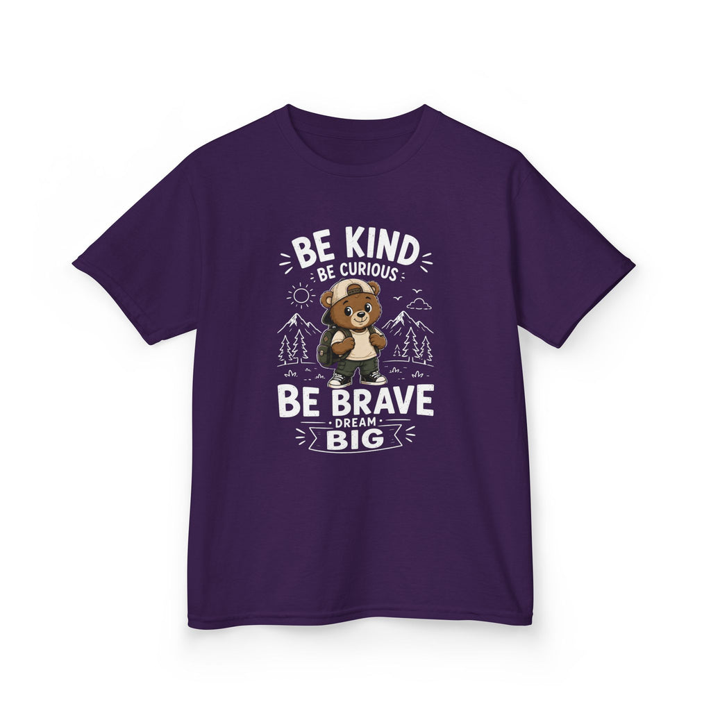 Kids T-Shirt — "Be Kind Be Brave"