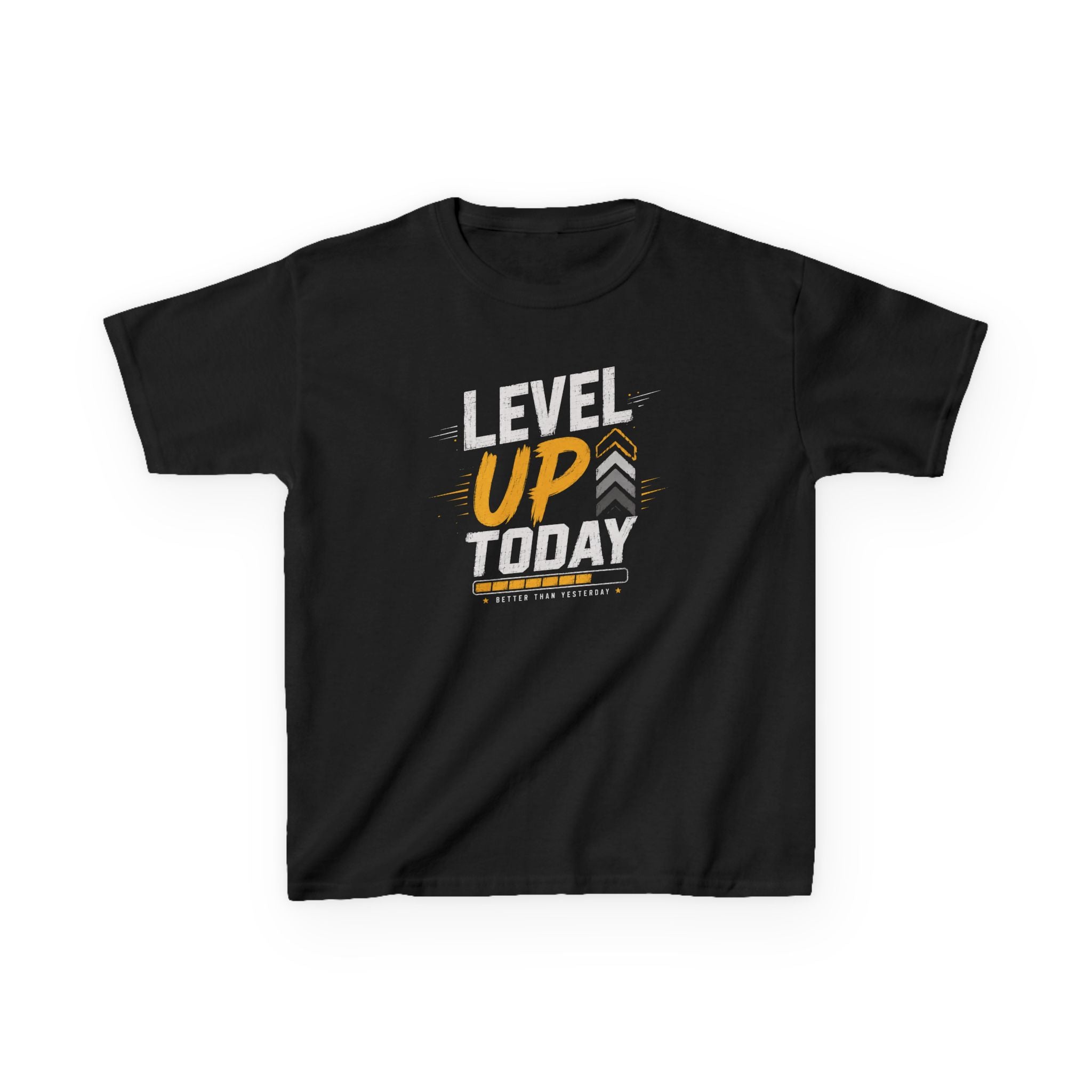 Kids "Level Up Today" Boys and Girls Graphic Tee Birthday Gamer Shirt