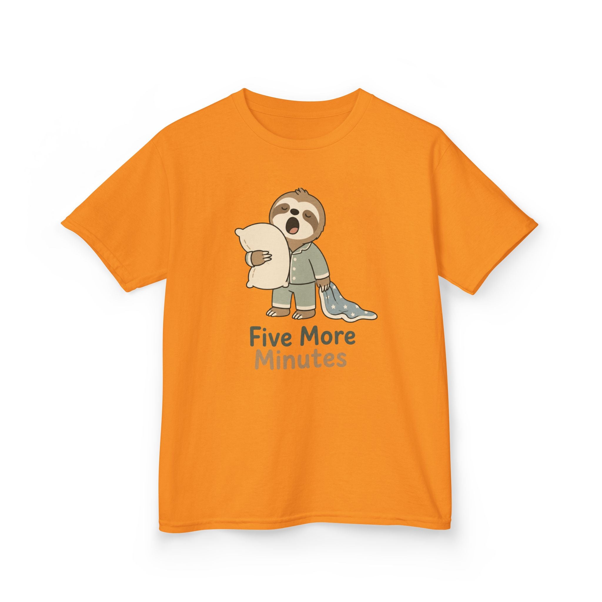 Kids T-Shirt — "Five more minutes""
