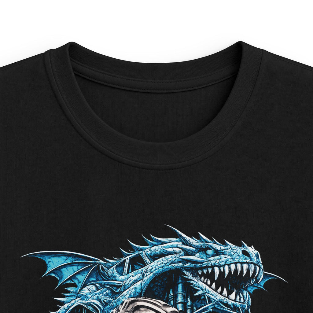 Graphic Tee "Blue Monster Truck Shark" for Boys
