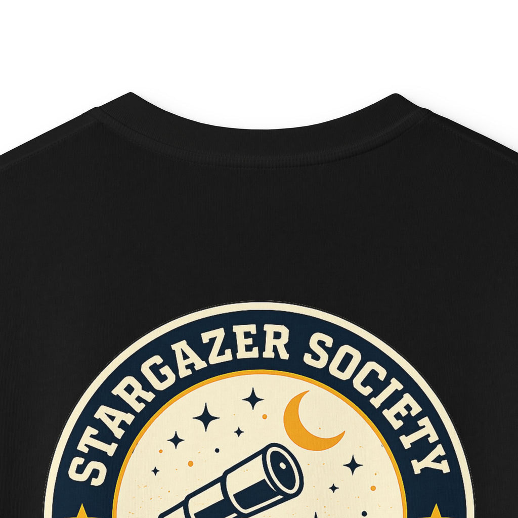 "Stargazer Society" Kids Tee Telescope 'Est. 2026' For Boys & Girls