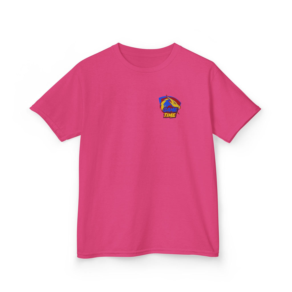 Kids T-Shirt Design "Game Time Dragon Gamer"