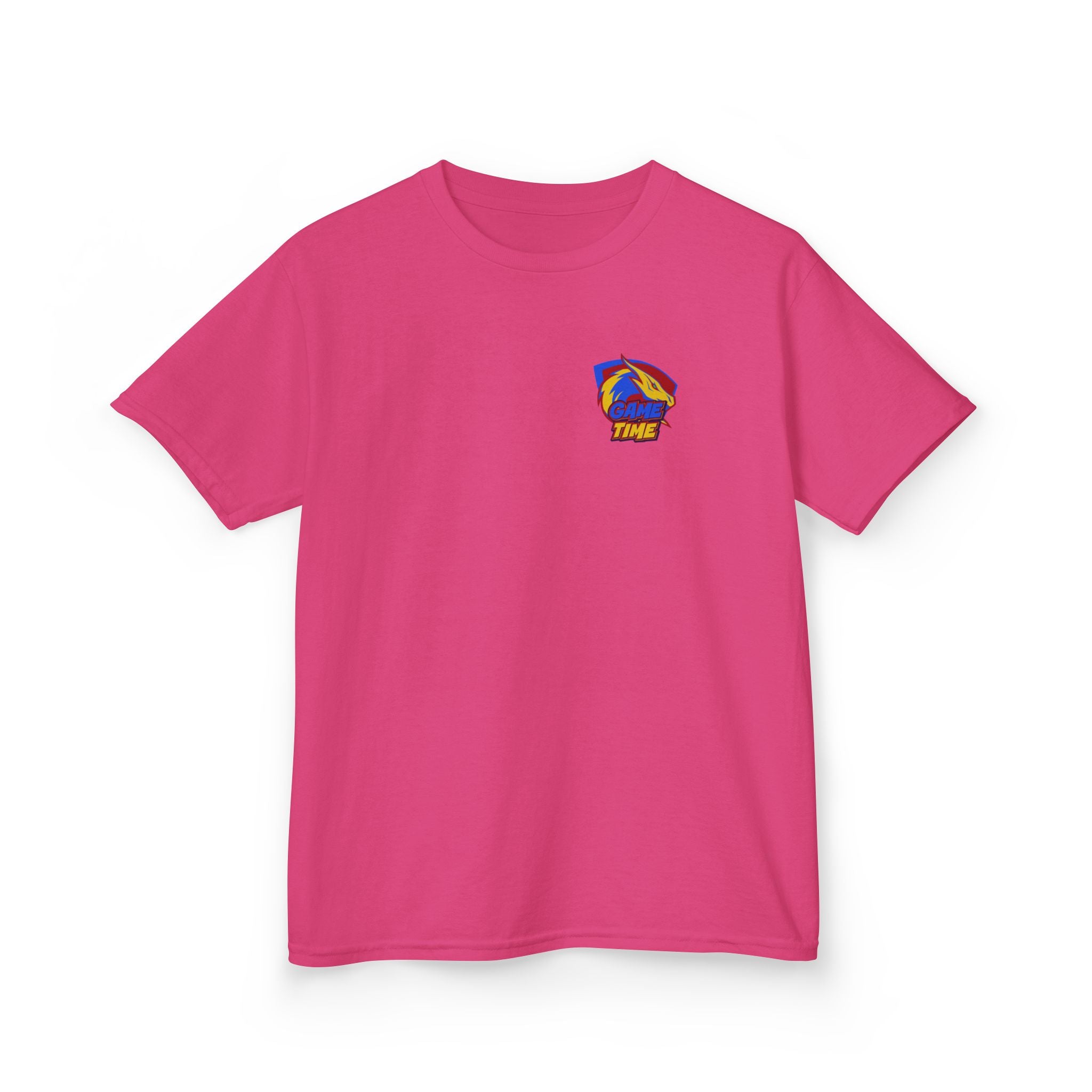 Kids T-Shirt Design "Game Time Dragon Gamer"
