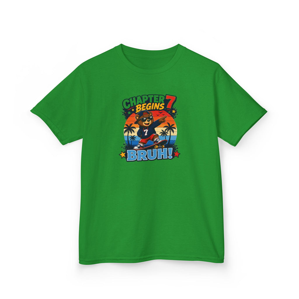 Chapter 7 Begins Graphic kids Birthday T-Shirt Design
