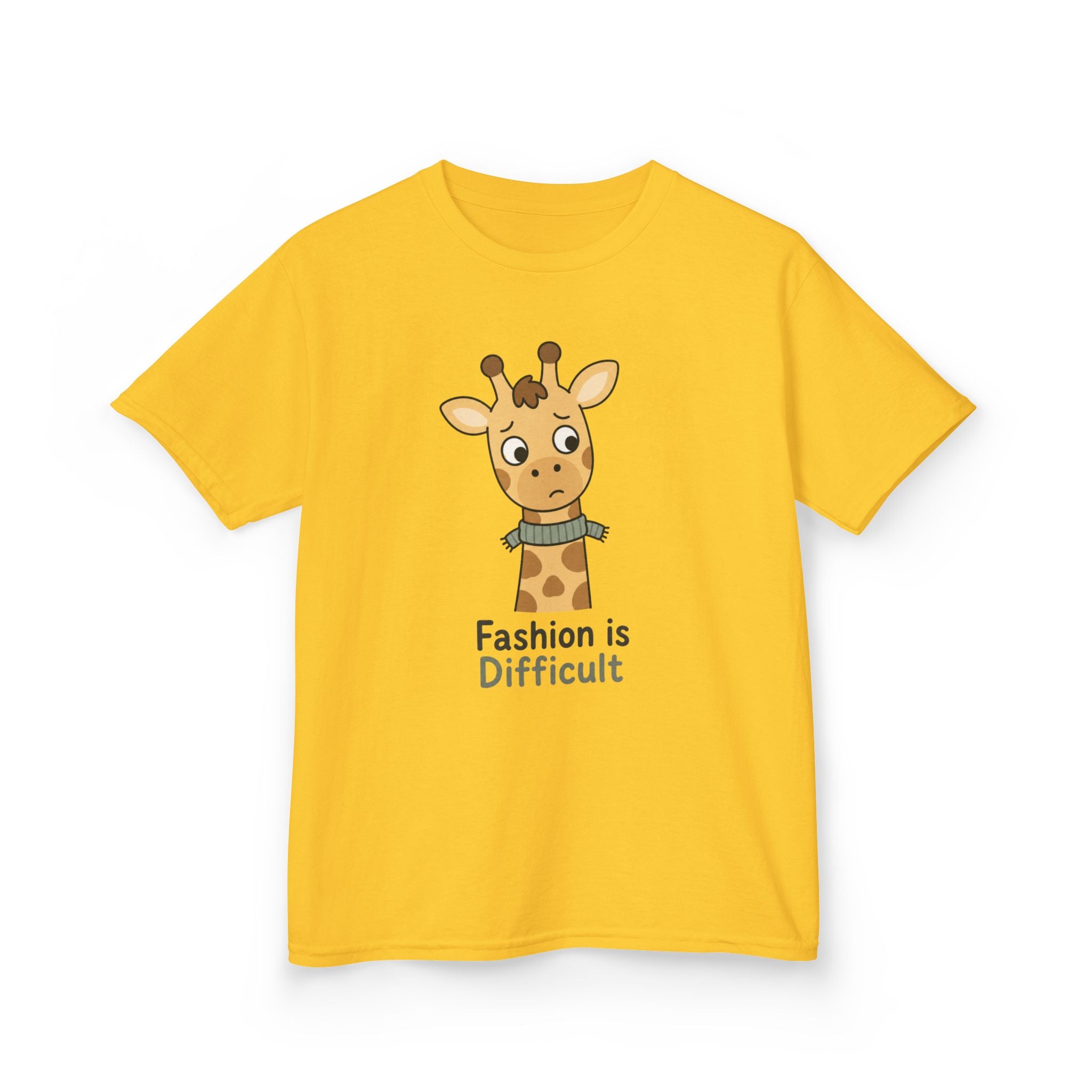 Kids T-Shirt — "Fashion is Difficult"