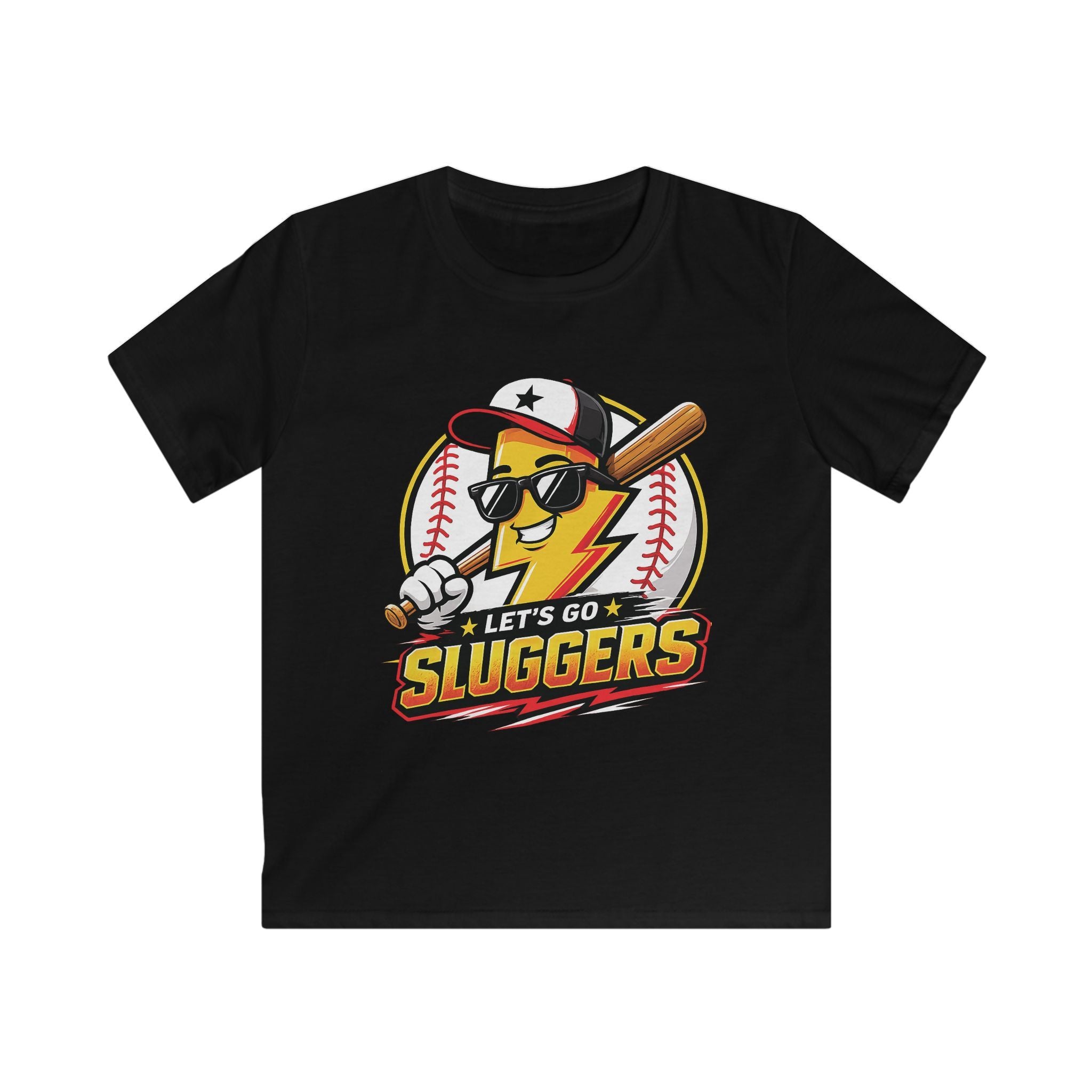 Boys and Girls 'Let's Go Sluggers' Baseball T‑Shirt