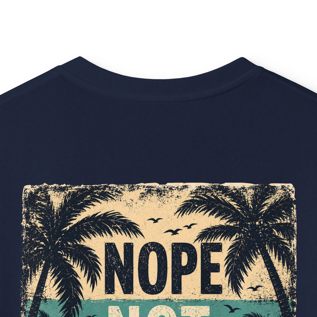 Kids T-Shirt 'Nope Not Leaving' Tropical Vacation Tee